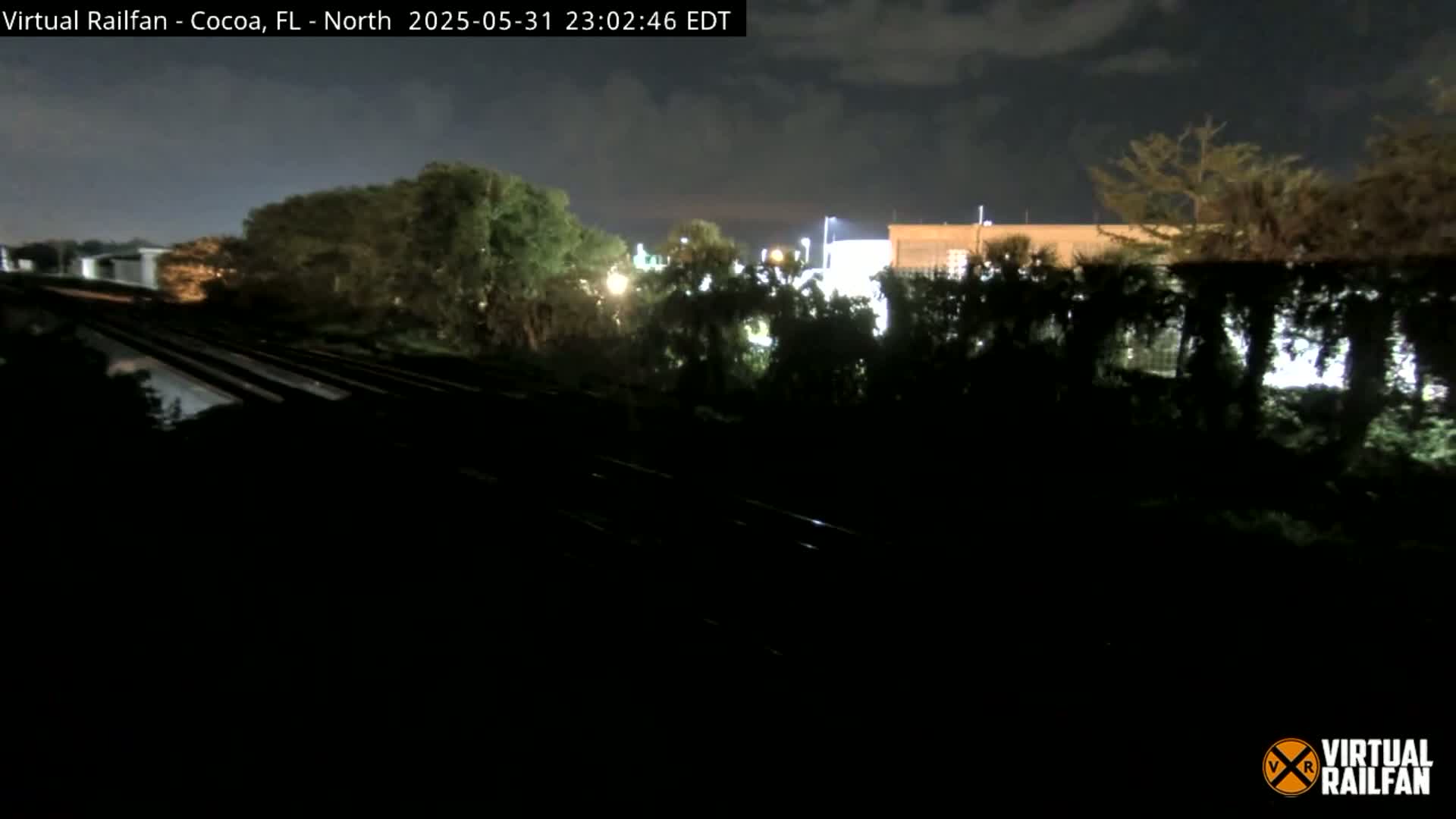 Cocoa, Florida East Coast Railway Brightline Live Cam - Cocoa, Brevard, Florida, USA