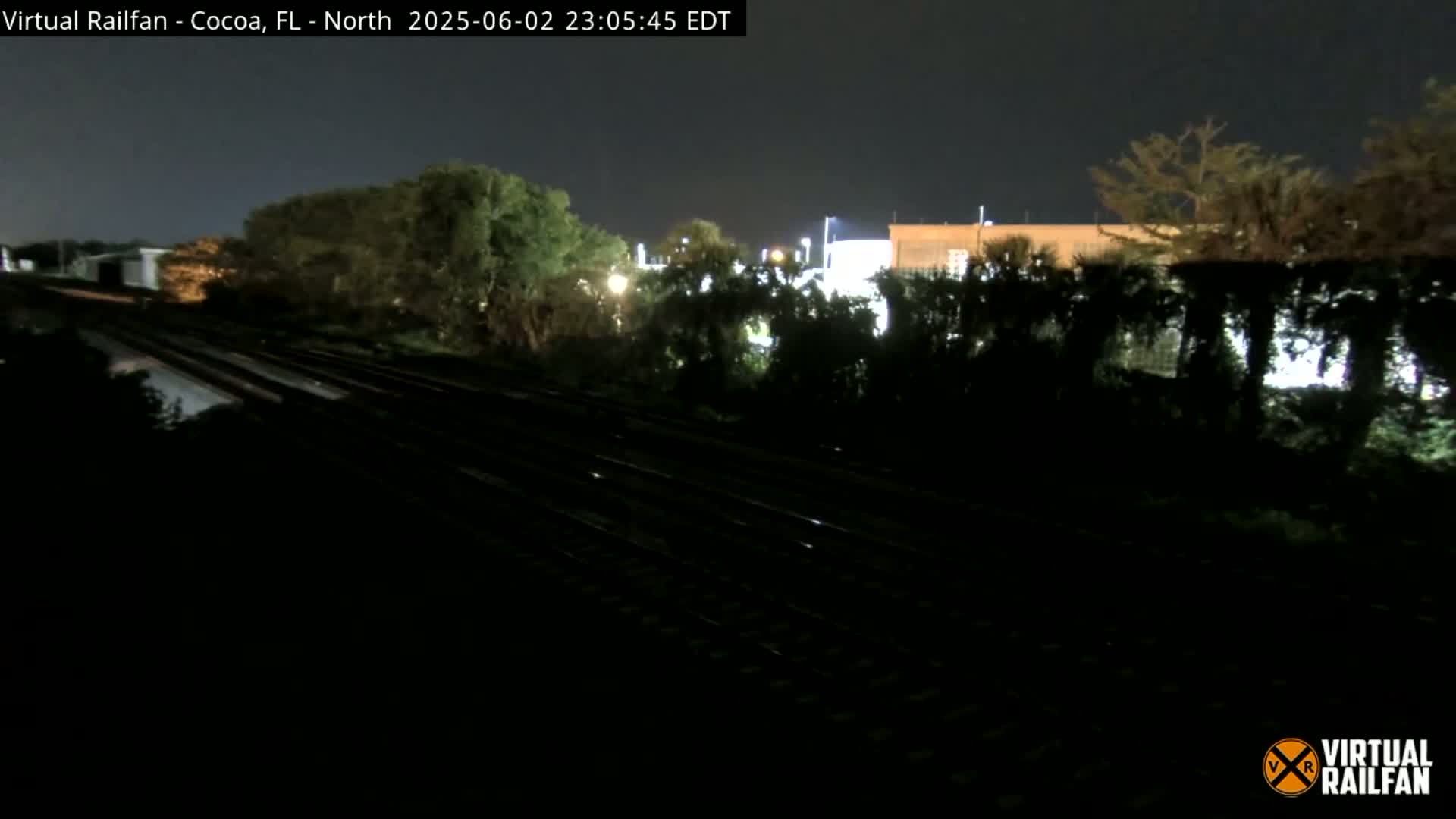 Cocoa, Florida East Coast Railway Brightline Live Cam - Cocoa, Brevard, Florida, USA