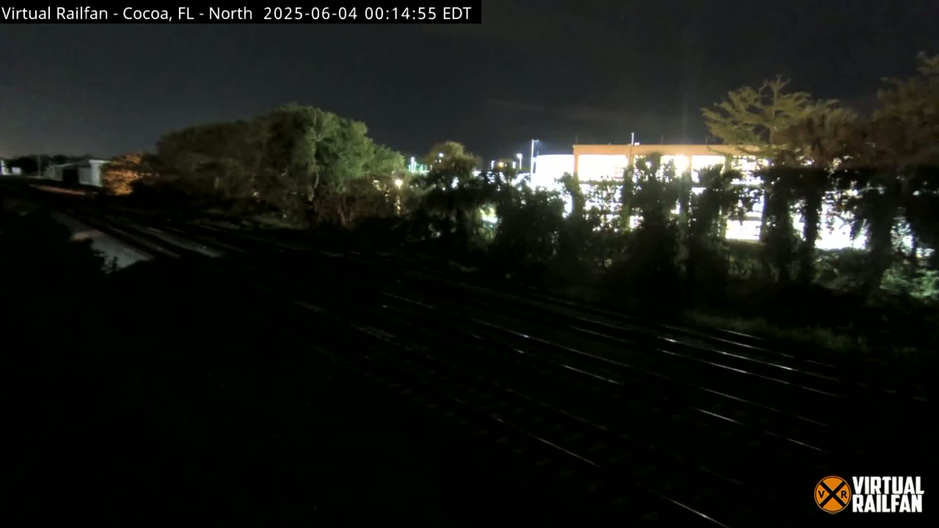 Cocoa, Florida East Coast Railway Brightline Live Cam - Cocoa, Brevard, Florida, USA
