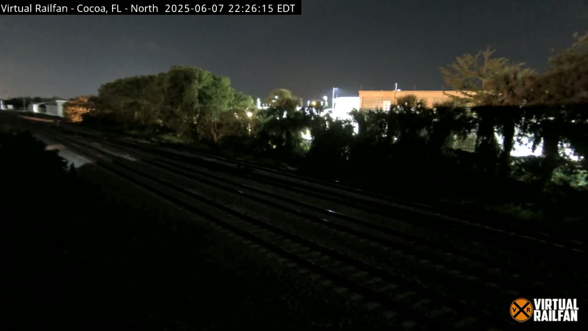 Cocoa, Florida East Coast Railway Brightline Live Cam - Cocoa, Brevard, Florida, USA