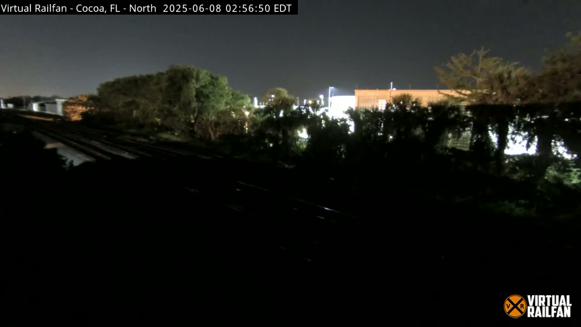 Cocoa, Florida East Coast Railway Brightline Live Cam - Cocoa, Brevard, Florida, USA