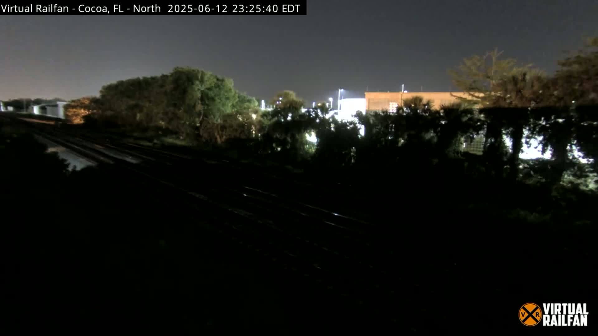 Cocoa, Florida East Coast Railway Brightline Live Cam - Cocoa, Brevard, Florida, USA