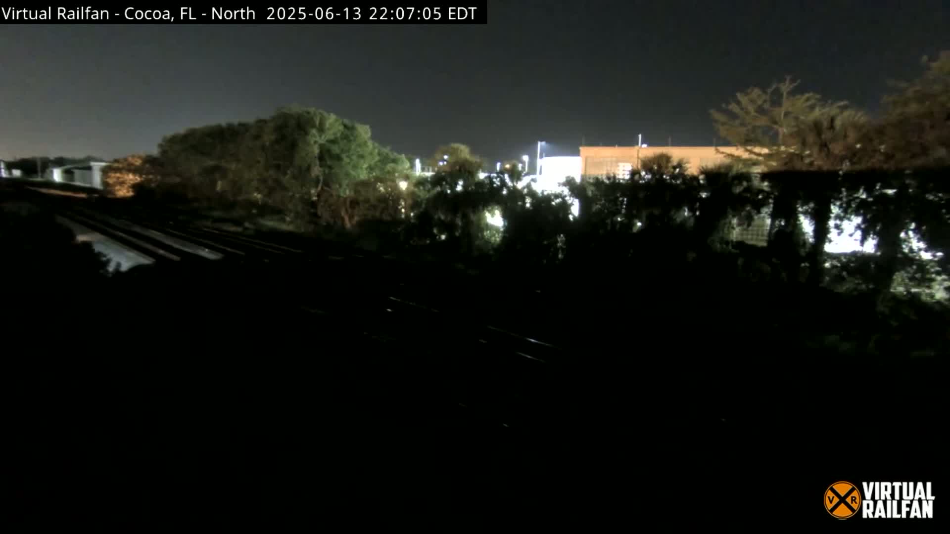 Cocoa, Florida East Coast Railway Brightline Live Cam - Cocoa, Brevard, Florida, USA