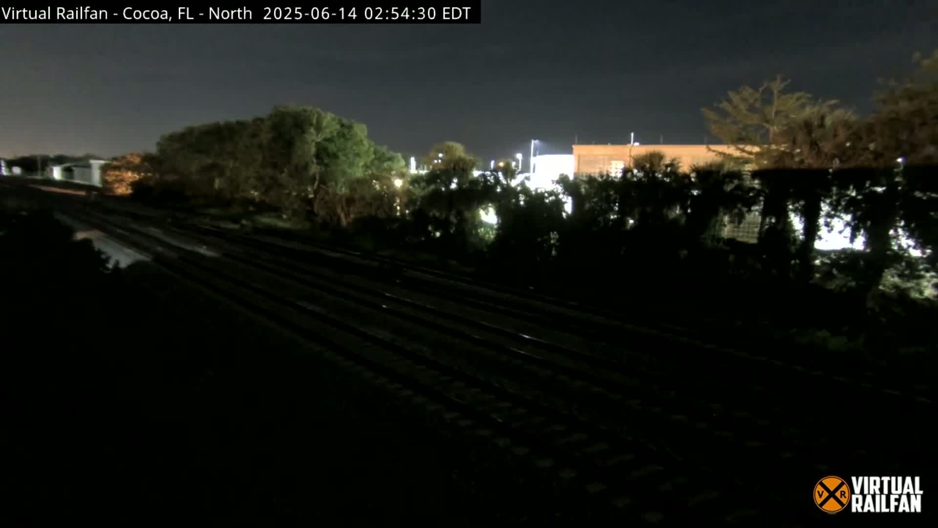 Cocoa, Florida East Coast Railway Brightline Live Cam - Cocoa, Brevard, Florida, USA