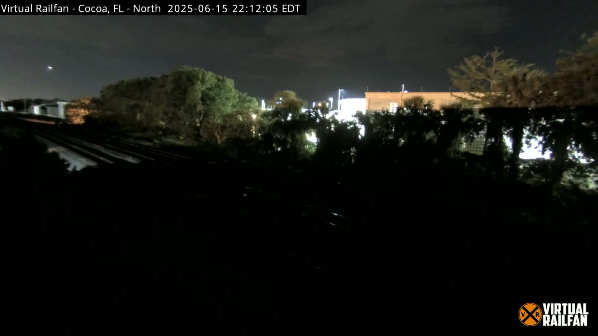 Cocoa, Florida East Coast Railway Brightline Live Cam - Cocoa, Brevard, Florida, USA