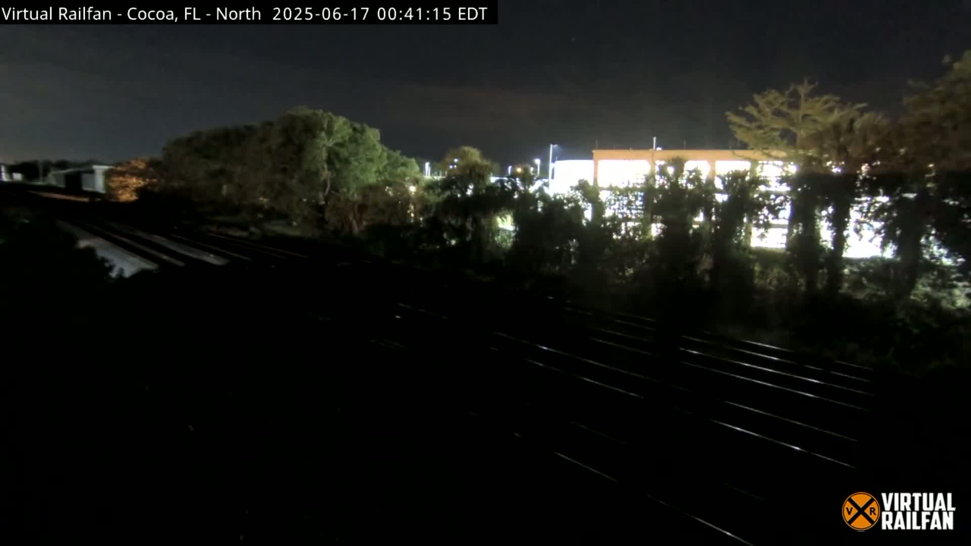 Cocoa, Florida East Coast Railway Brightline Live Cam - Cocoa, Brevard, Florida, USA