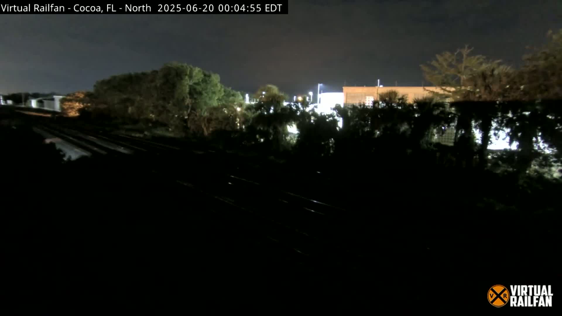 Cocoa, Florida East Coast Railway Brightline Live Cam - Cocoa, Brevard, Florida, USA