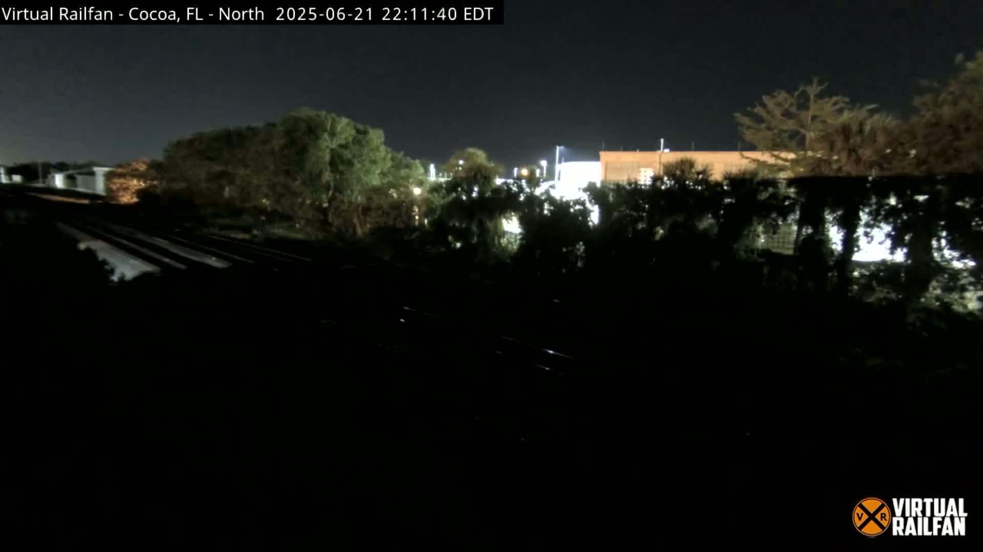 Cocoa, Florida East Coast Railway Brightline Live Cam - Cocoa, Brevard, Florida, USA
