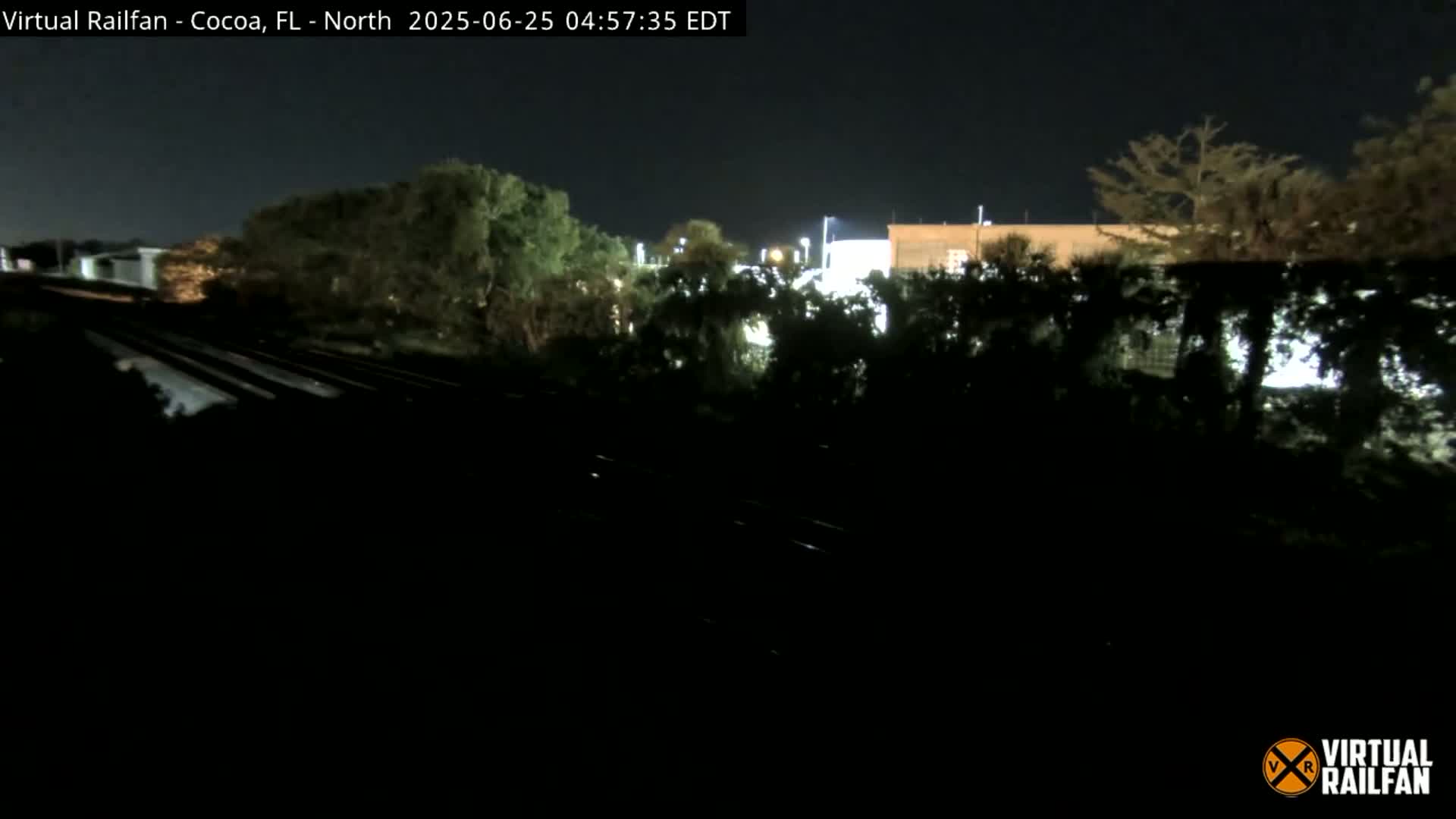 Cocoa, Florida East Coast Railway Brightline Live Cam - Cocoa, Brevard, Florida, USA