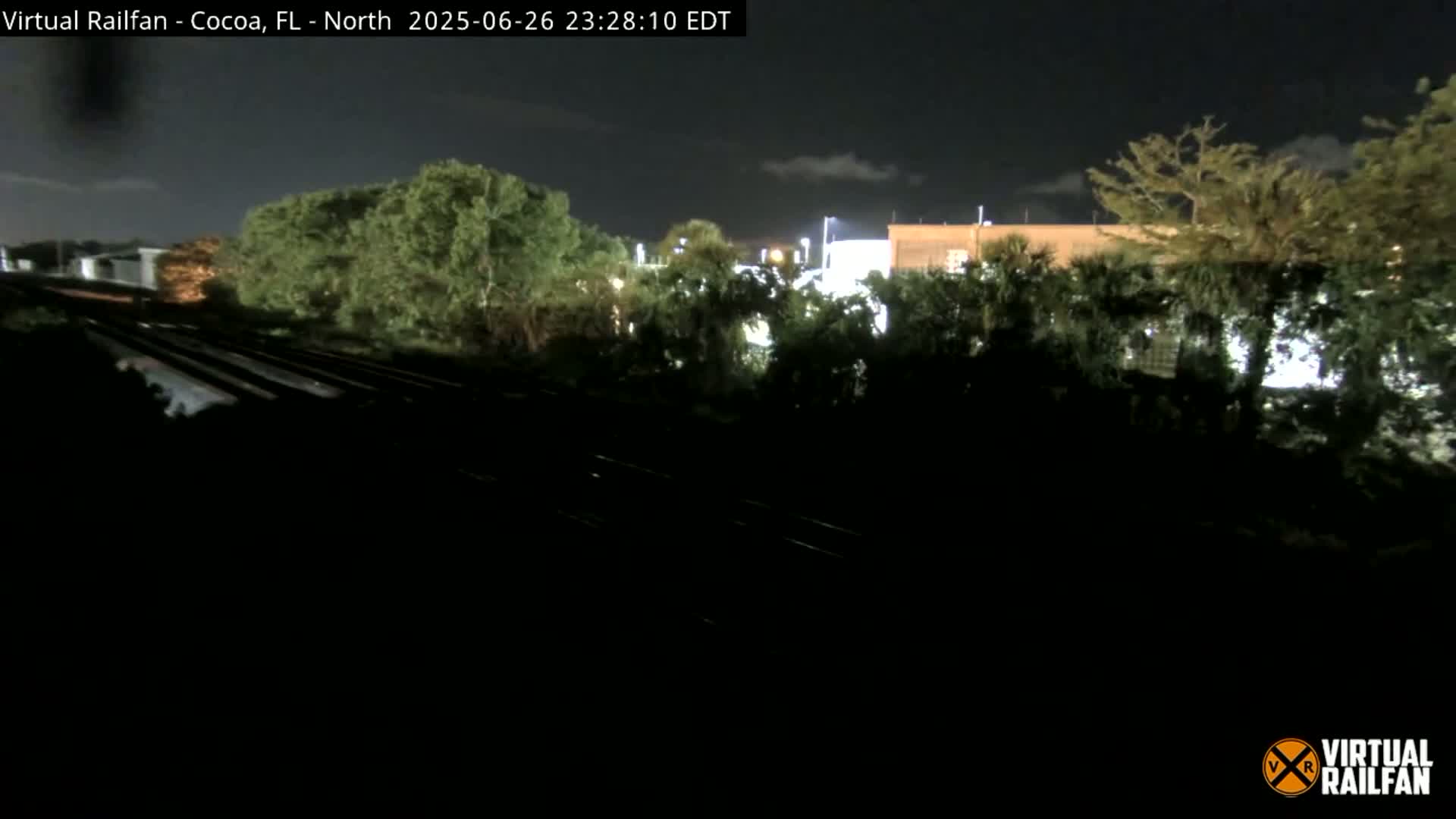 Cocoa, Florida East Coast Railway Brightline Live Cam - Cocoa, Brevard, Florida, USA