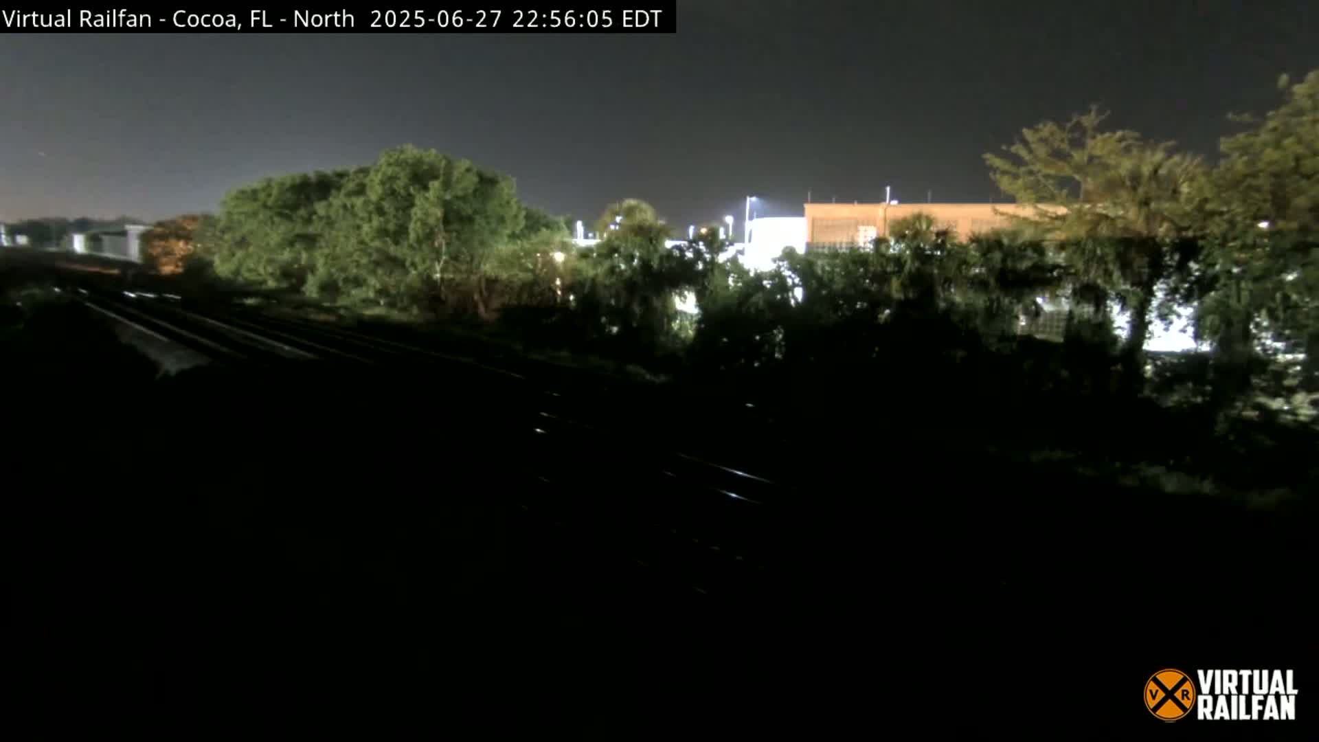 Cocoa, Florida East Coast Railway Brightline Live Cam - Cocoa, Brevard, Florida, USA