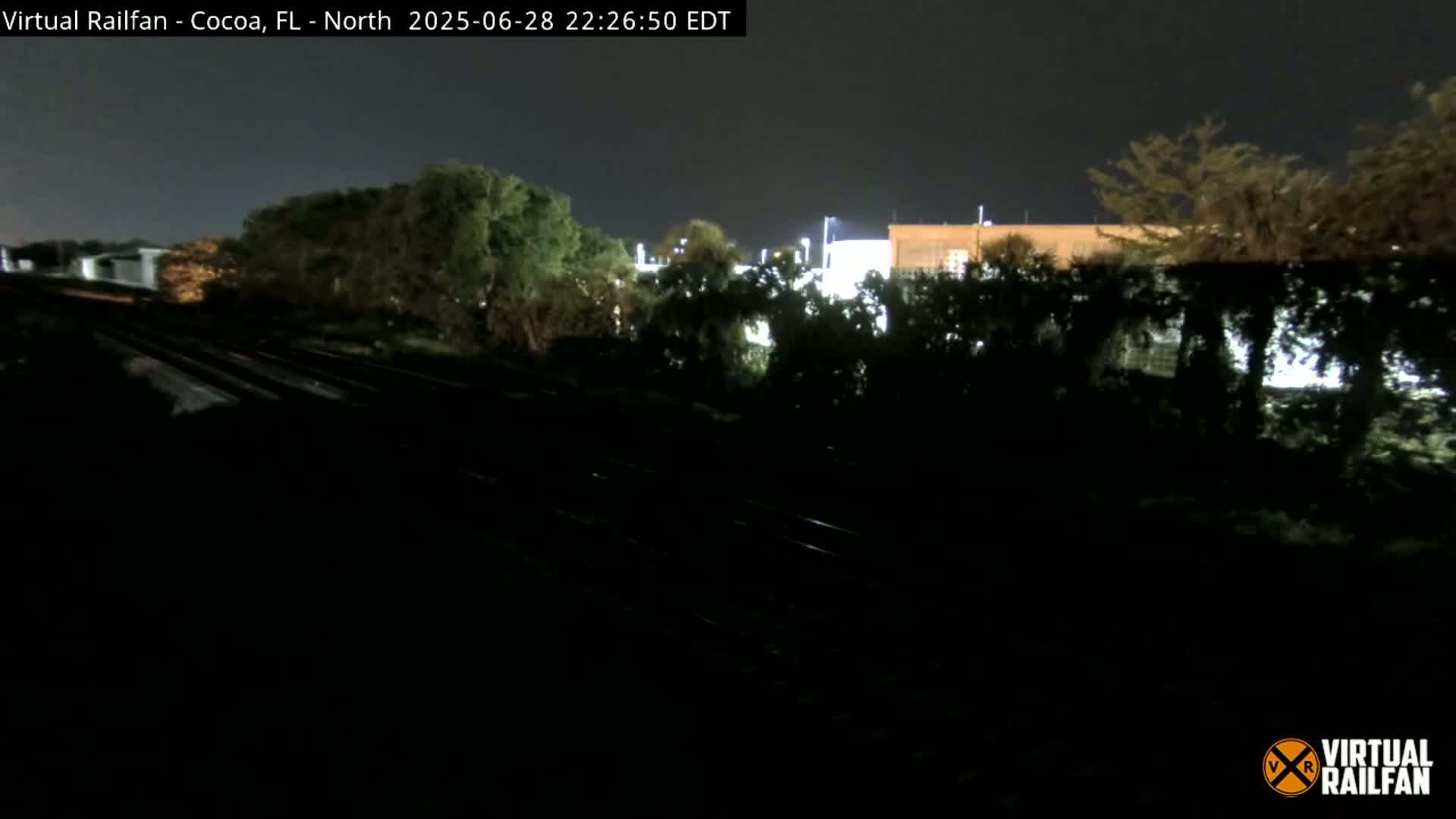 Cocoa, Florida East Coast Railway Brightline Live Cam - Cocoa, Brevard, Florida, USA