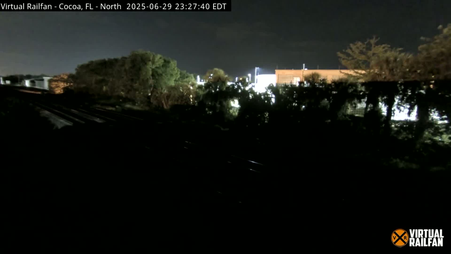 Cocoa, Florida East Coast Railway Brightline Live Cam - Cocoa, Brevard, Florida, USA