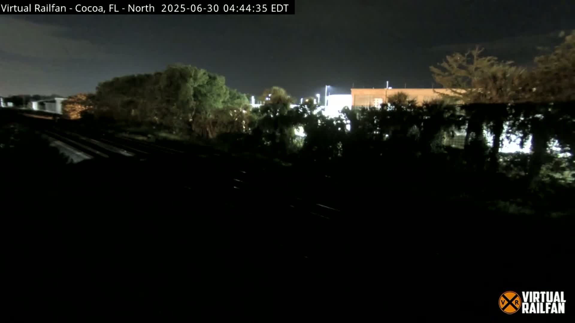 Cocoa, Florida East Coast Railway Brightline Live Cam - Cocoa, Brevard, Florida, USA