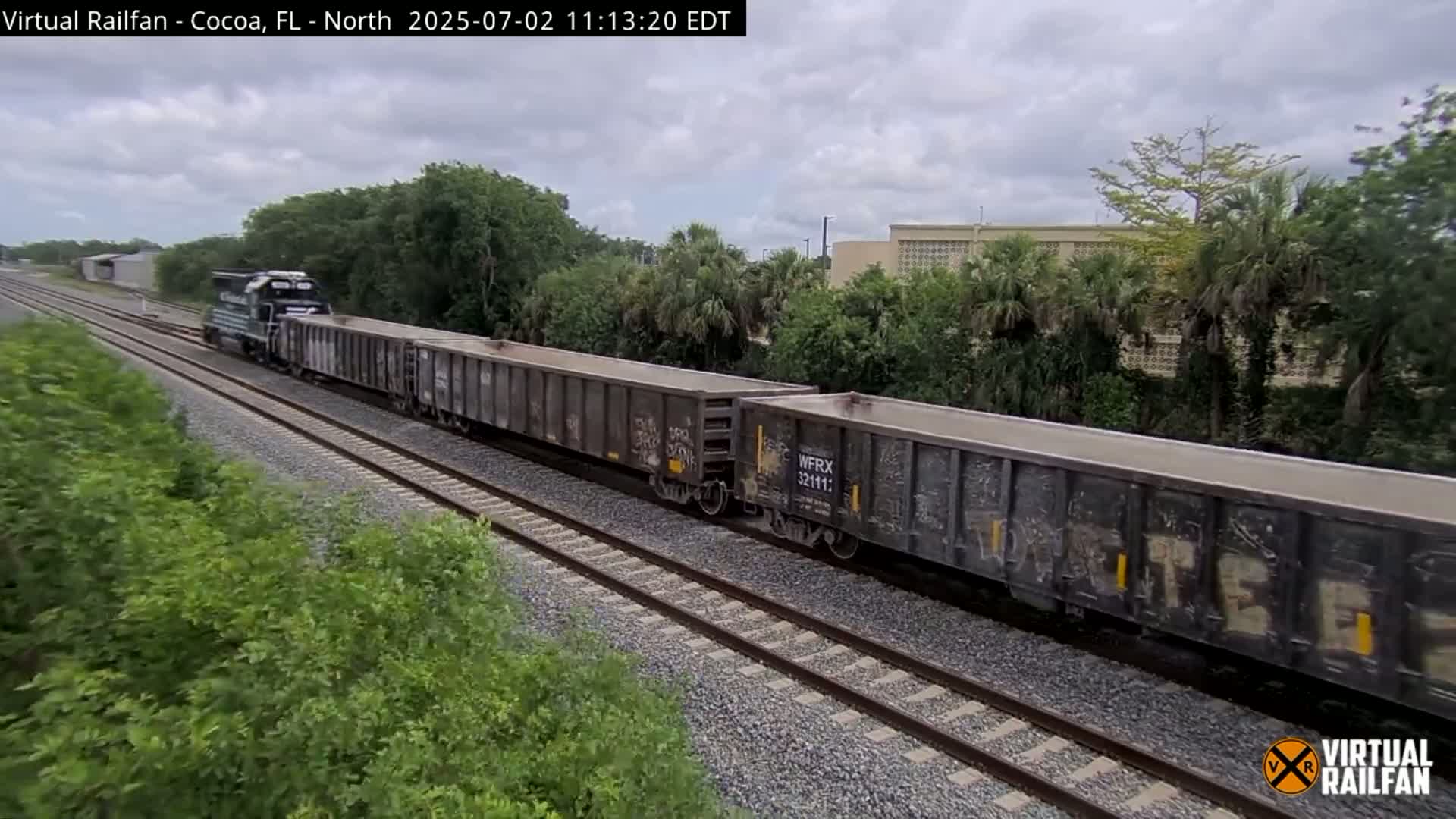 Cocoa, Florida East Coast Railway Brightline Live Cam - Cocoa, Brevard, Florida, USA