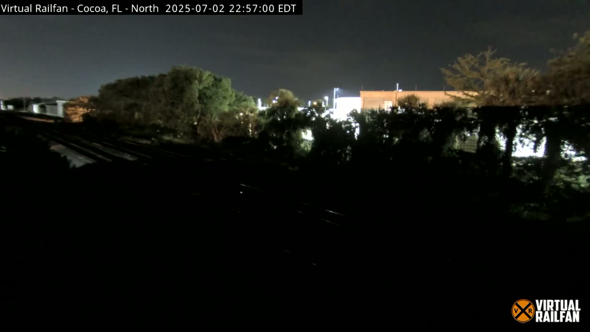 Cocoa, Florida East Coast Railway Brightline Live Cam - Cocoa, Brevard, Florida, USA