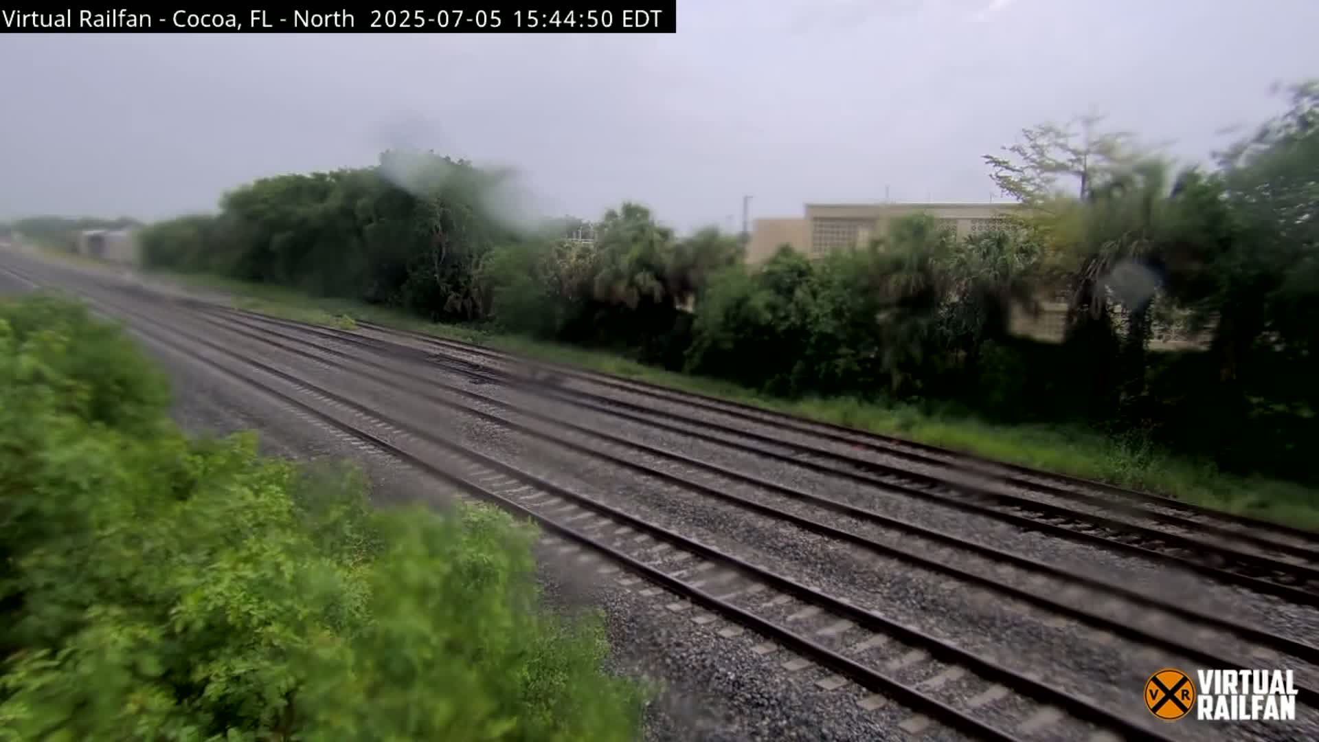 Cocoa, Florida East Coast Railway Brightline Live Cam - Cocoa, Brevard, Florida, USA