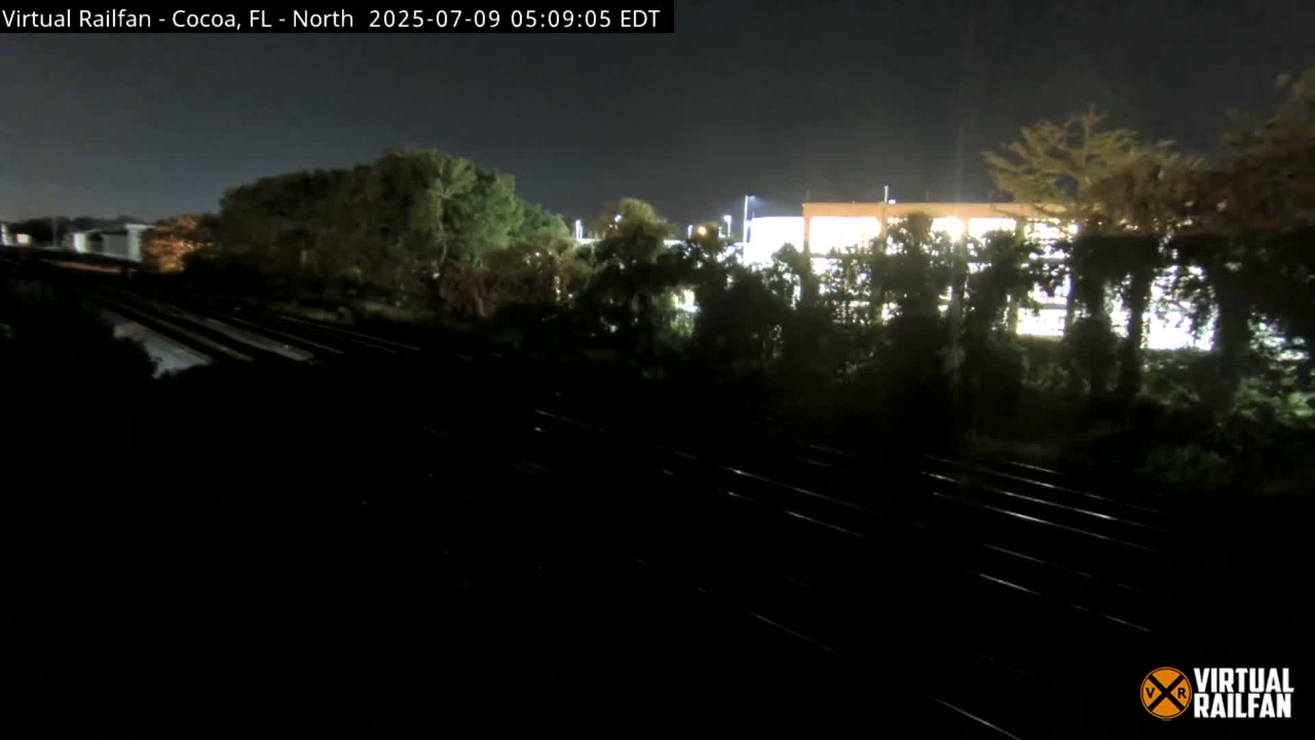 Cocoa, Florida East Coast Railway Brightline Live Cam - Cocoa, Brevard, Florida, USA