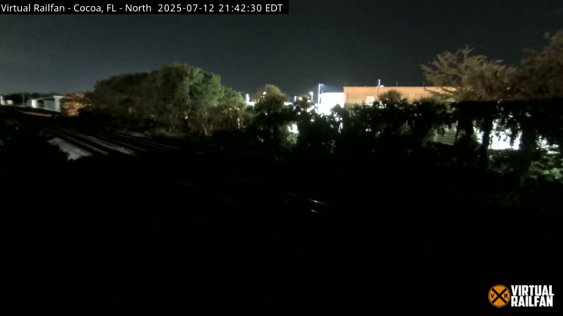 Cocoa, Florida East Coast Railway Brightline Live Cam - Cocoa, Brevard, Florida, USA