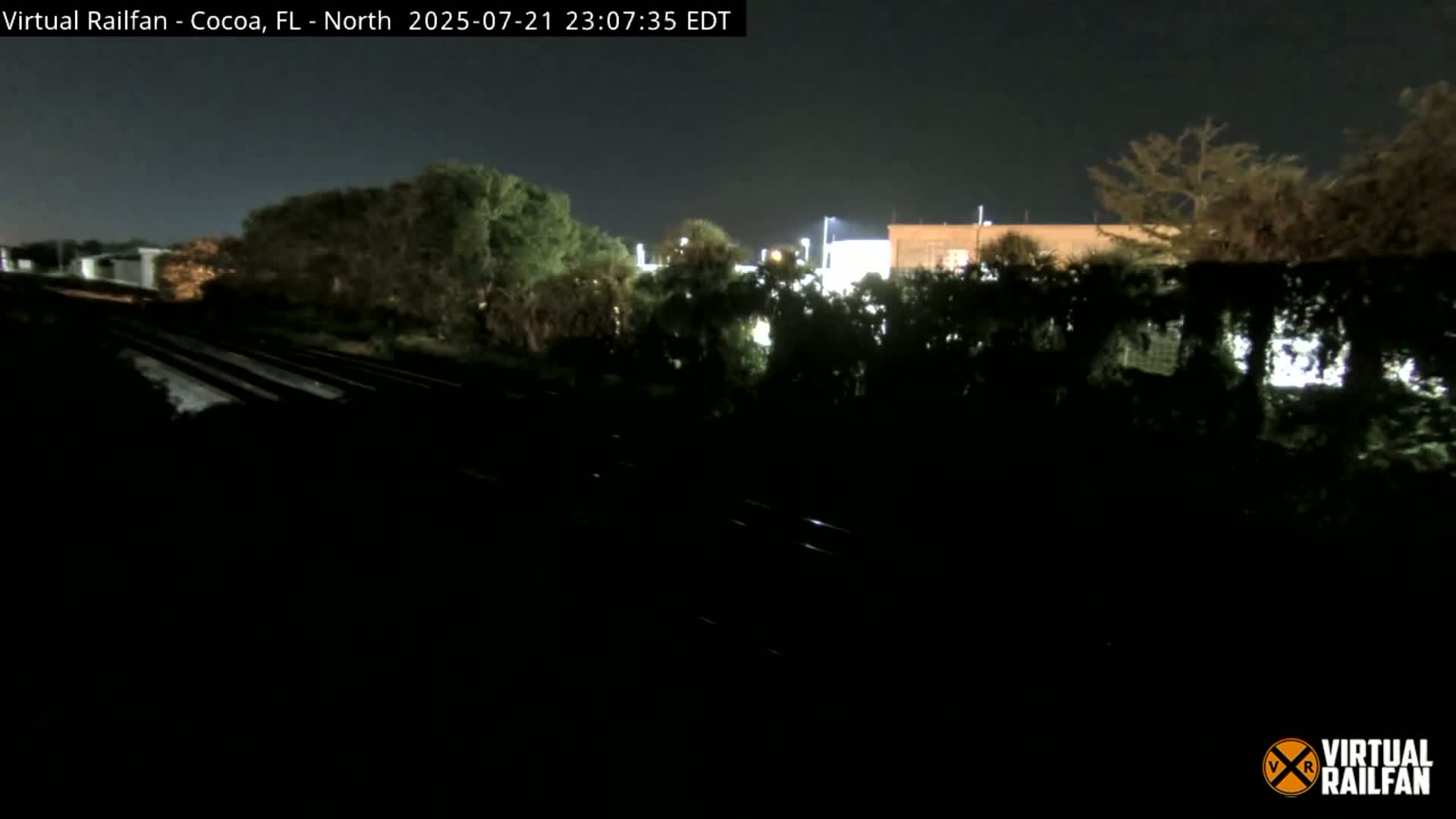 Cocoa, Florida East Coast Railway Brightline Live Cam - Cocoa, Brevard, Florida, USA