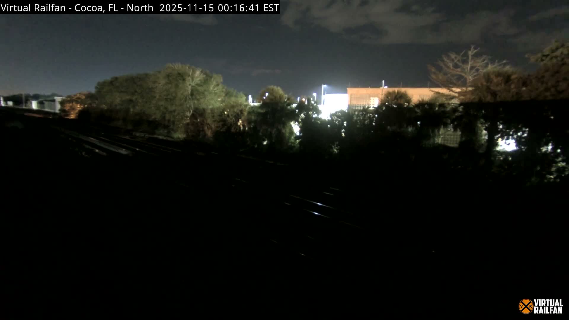 Cocoa, Florida East Coast Railway Brightline Live Cam - Cocoa, Brevard, Florida, USA