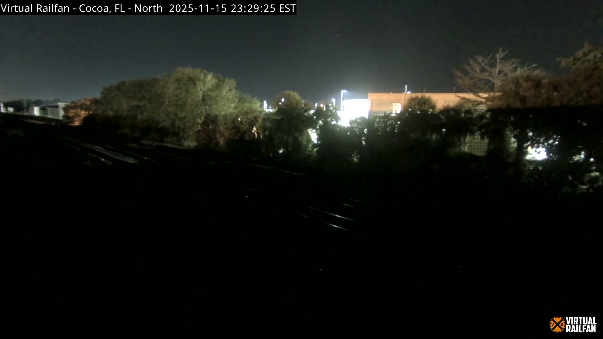 Cocoa, Florida East Coast Railway Brightline Live Cam - Cocoa, Brevard, Florida, USA