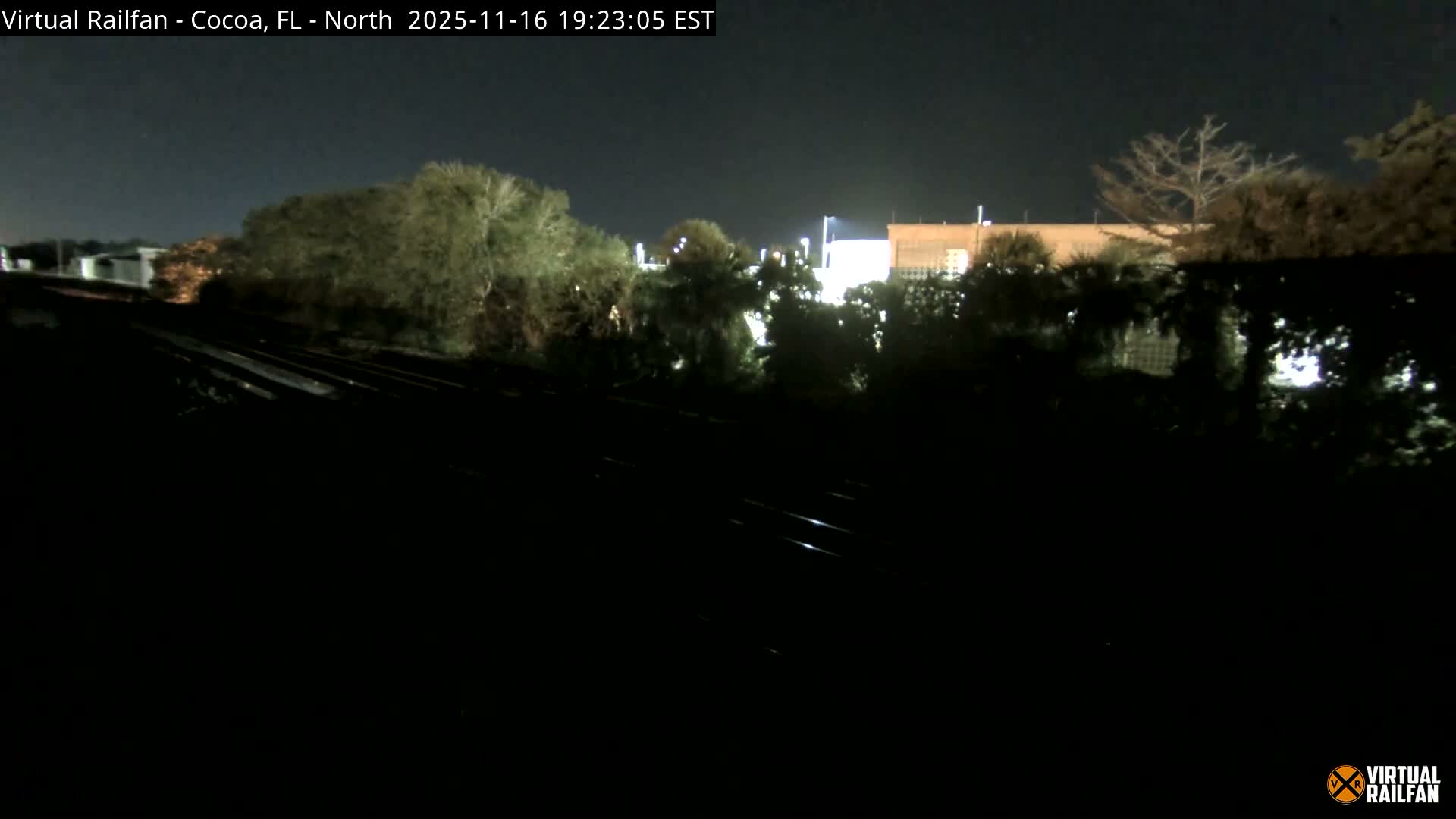 Cocoa, Florida East Coast Railway Brightline Live Cam - Cocoa, Brevard, Florida, USA