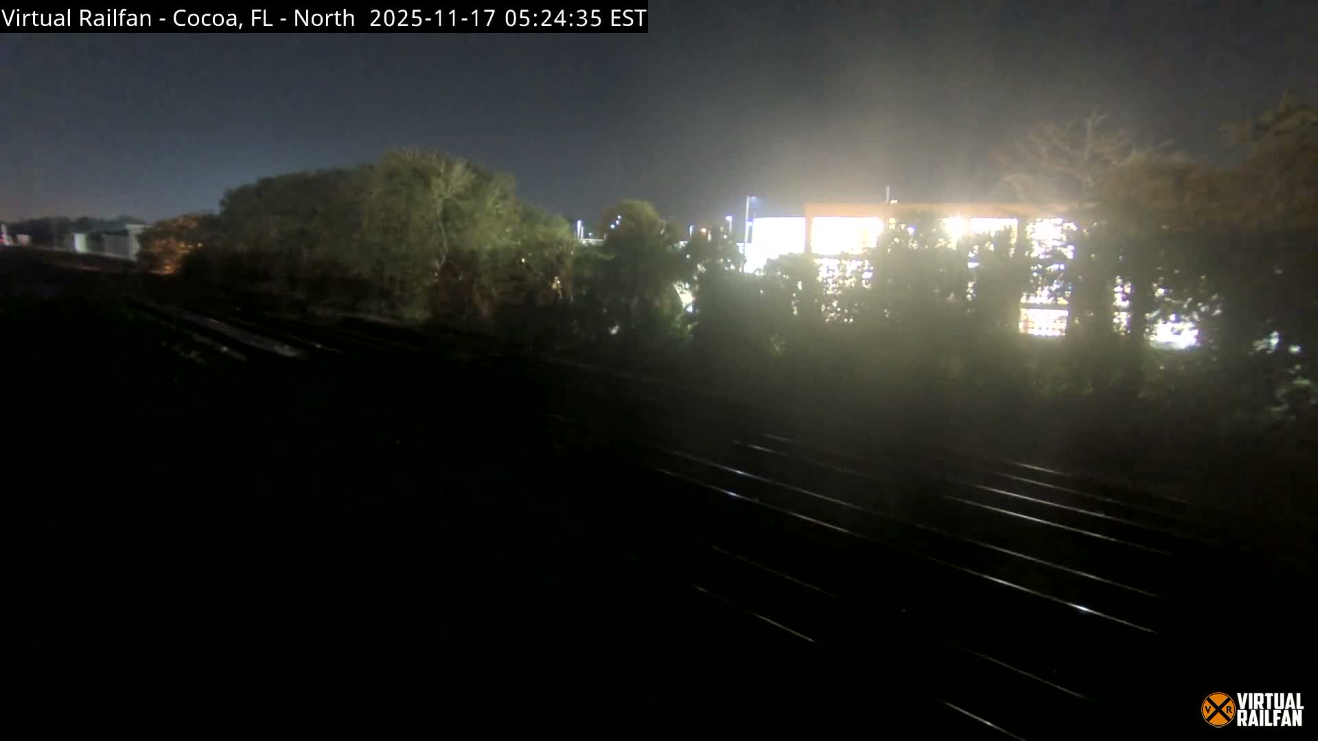 Cocoa, Florida East Coast Railway Brightline Live Cam - Cocoa, Brevard, Florida, USA