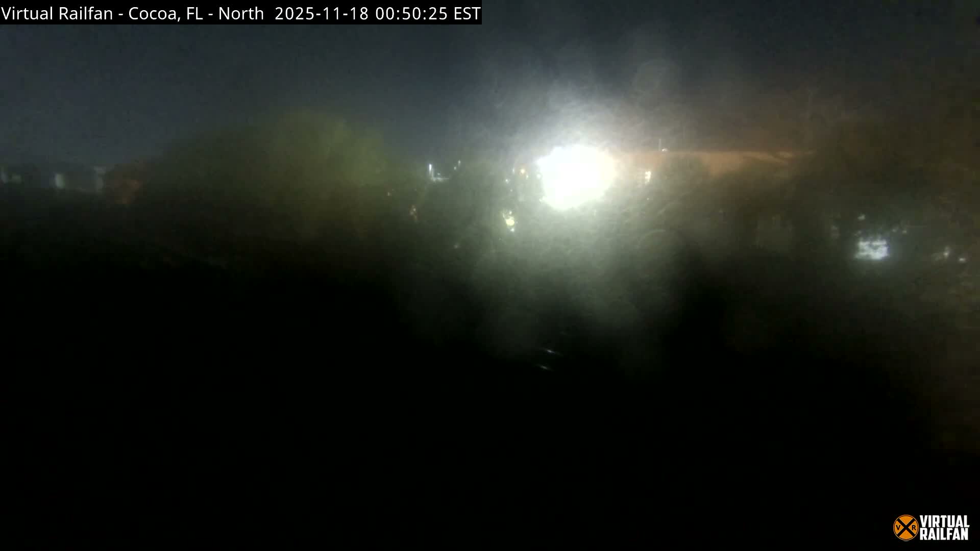 Cocoa, Florida East Coast Railway Brightline Live Cam - Cocoa, Brevard, Florida, USA