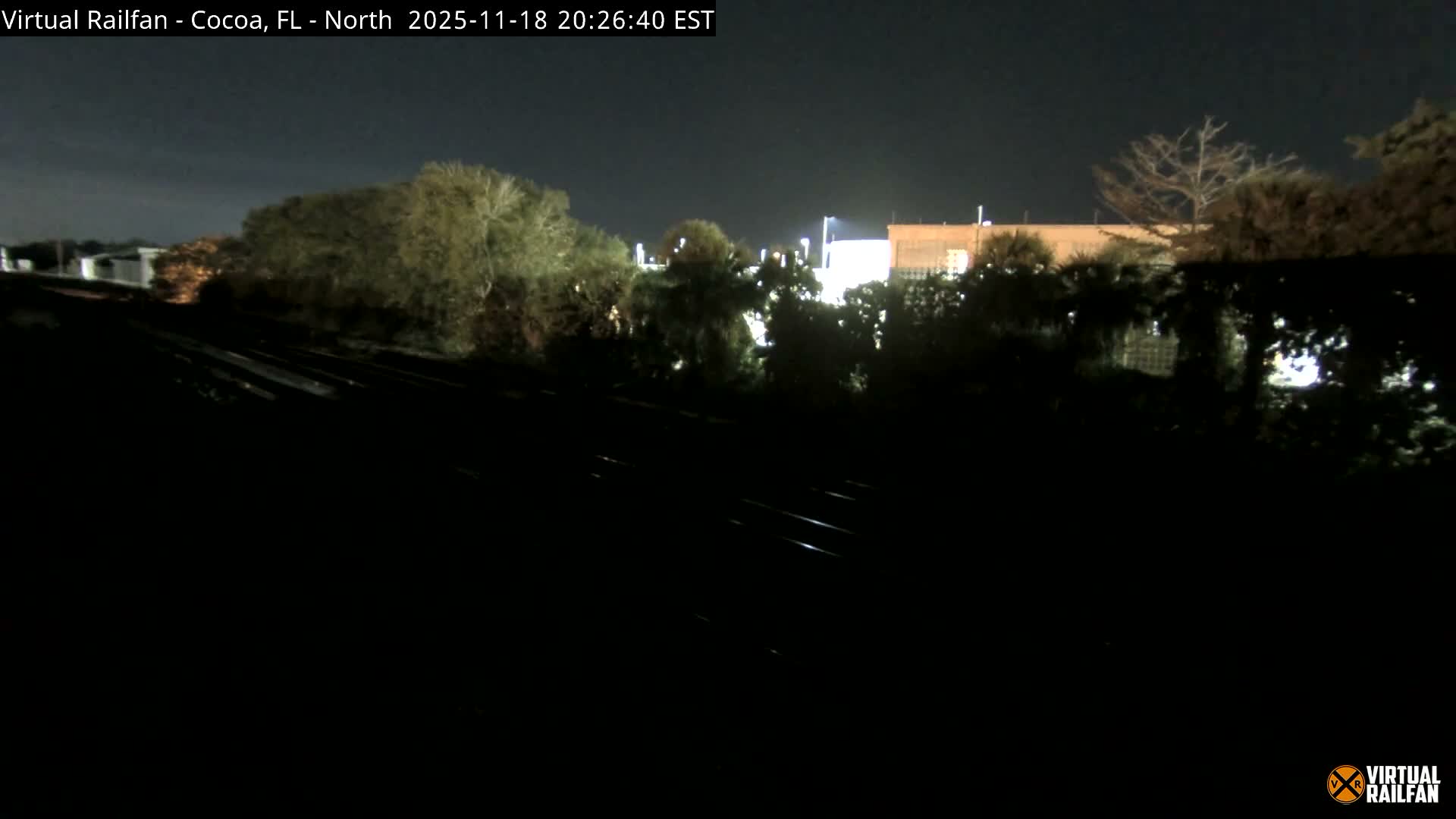 Cocoa, Florida East Coast Railway Brightline Live Cam - Cocoa, Brevard, Florida, USA
