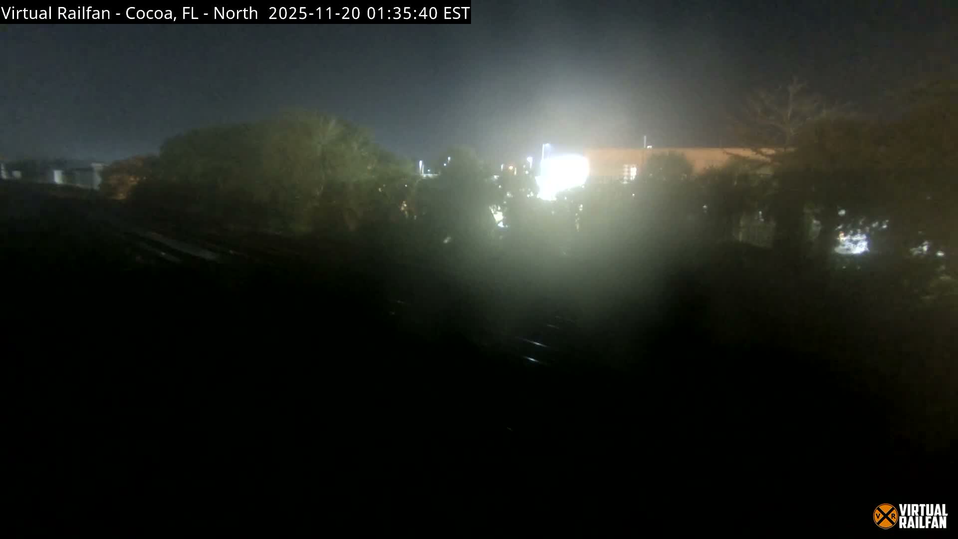 Cocoa, Florida East Coast Railway Brightline Live Cam - Cocoa, Brevard, Florida, USA