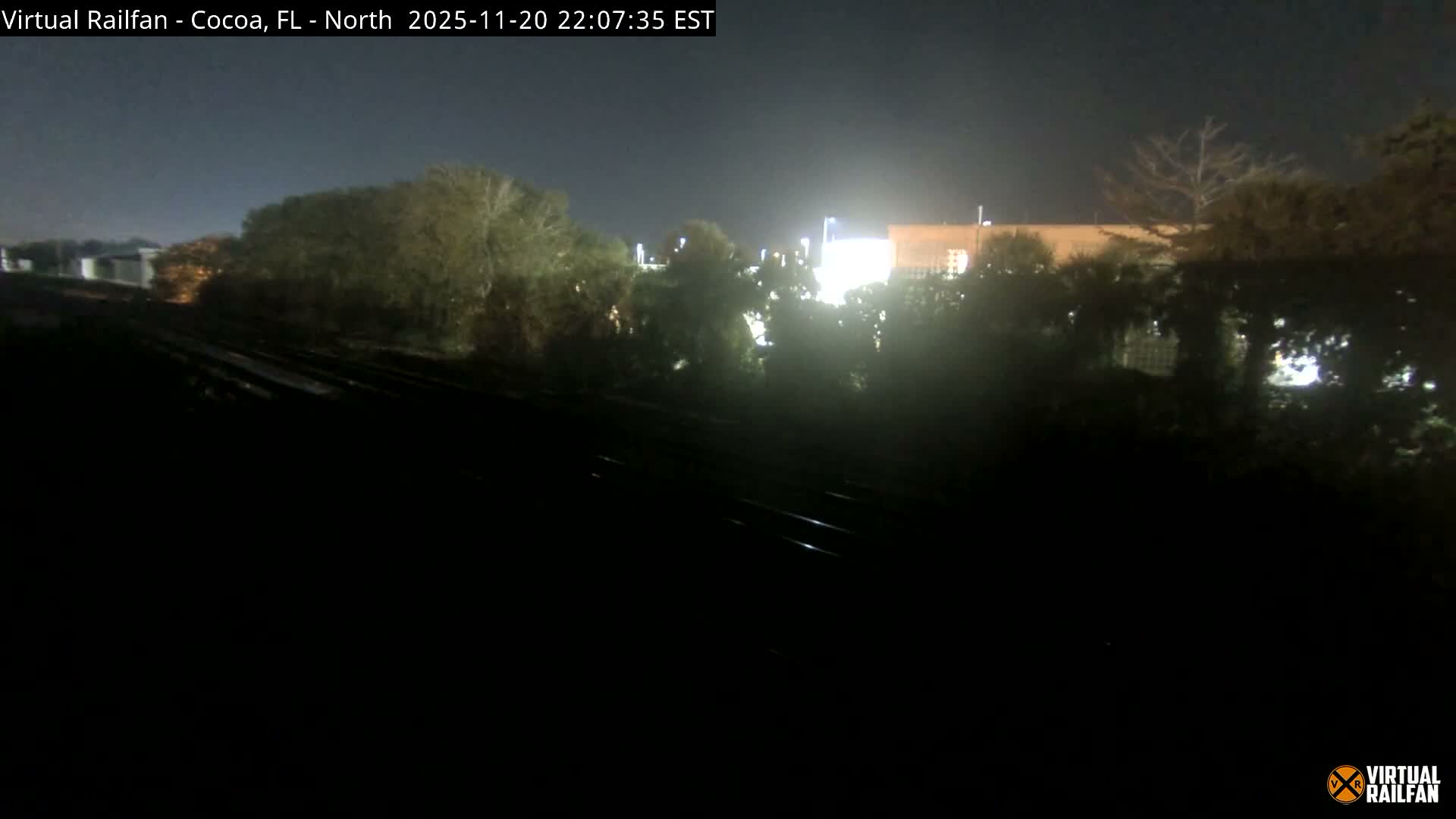 Cocoa, Florida East Coast Railway Brightline Live Cam - Cocoa, Brevard, Florida, USA