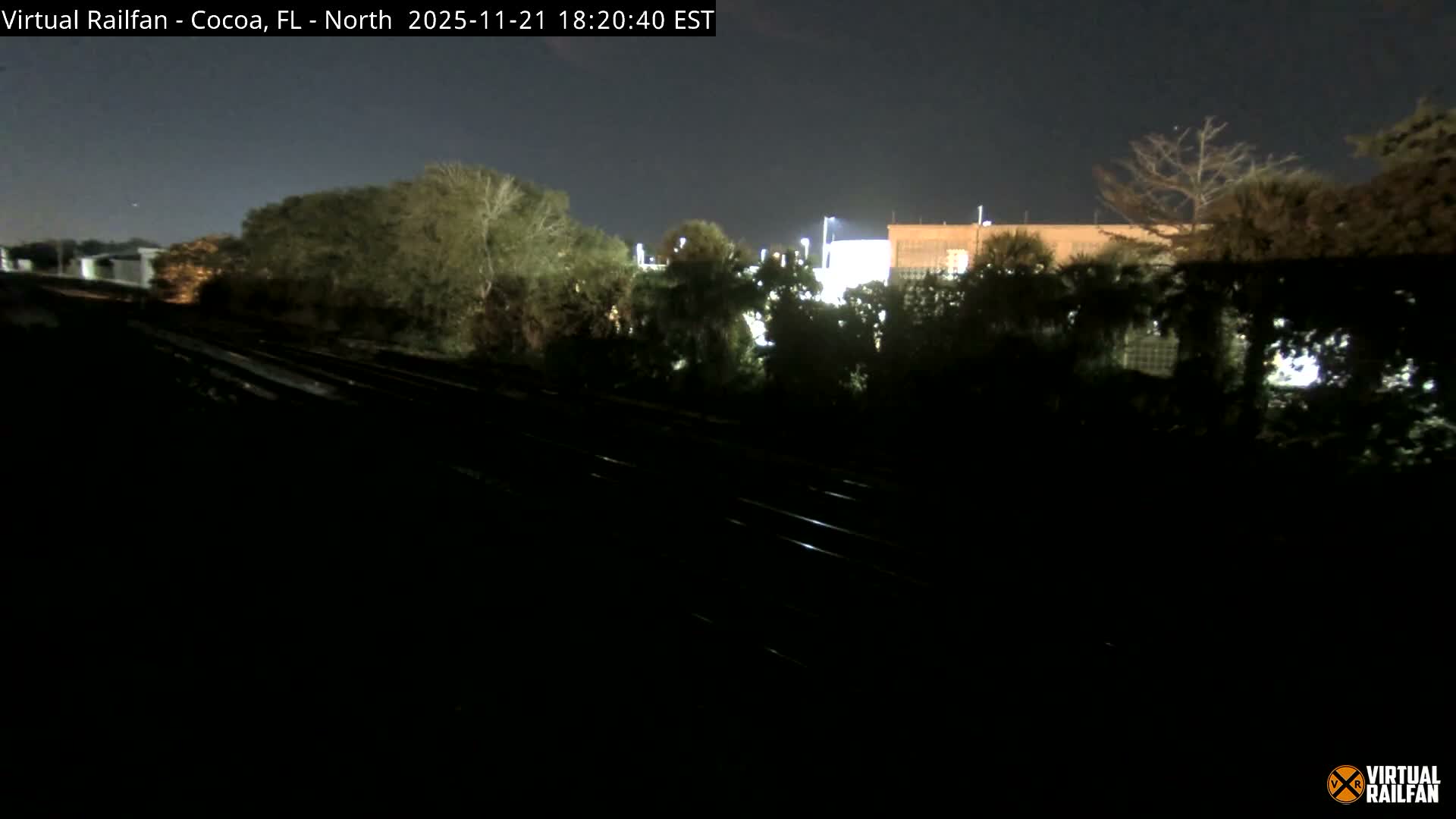 Cocoa, Florida East Coast Railway Brightline Live Cam - Cocoa, Brevard, Florida, USA