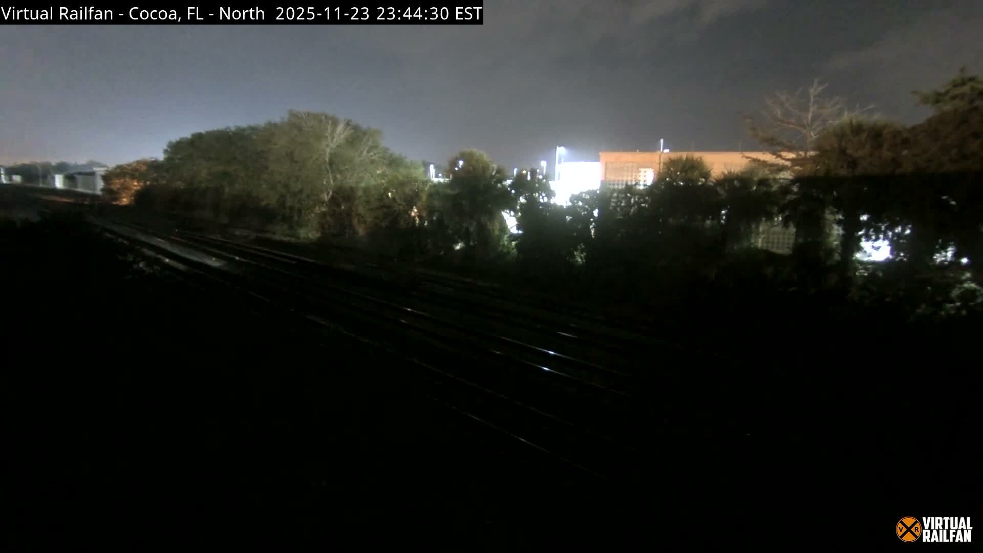 Cocoa, Florida East Coast Railway Brightline Live Cam - Cocoa, Brevard, Florida, USA