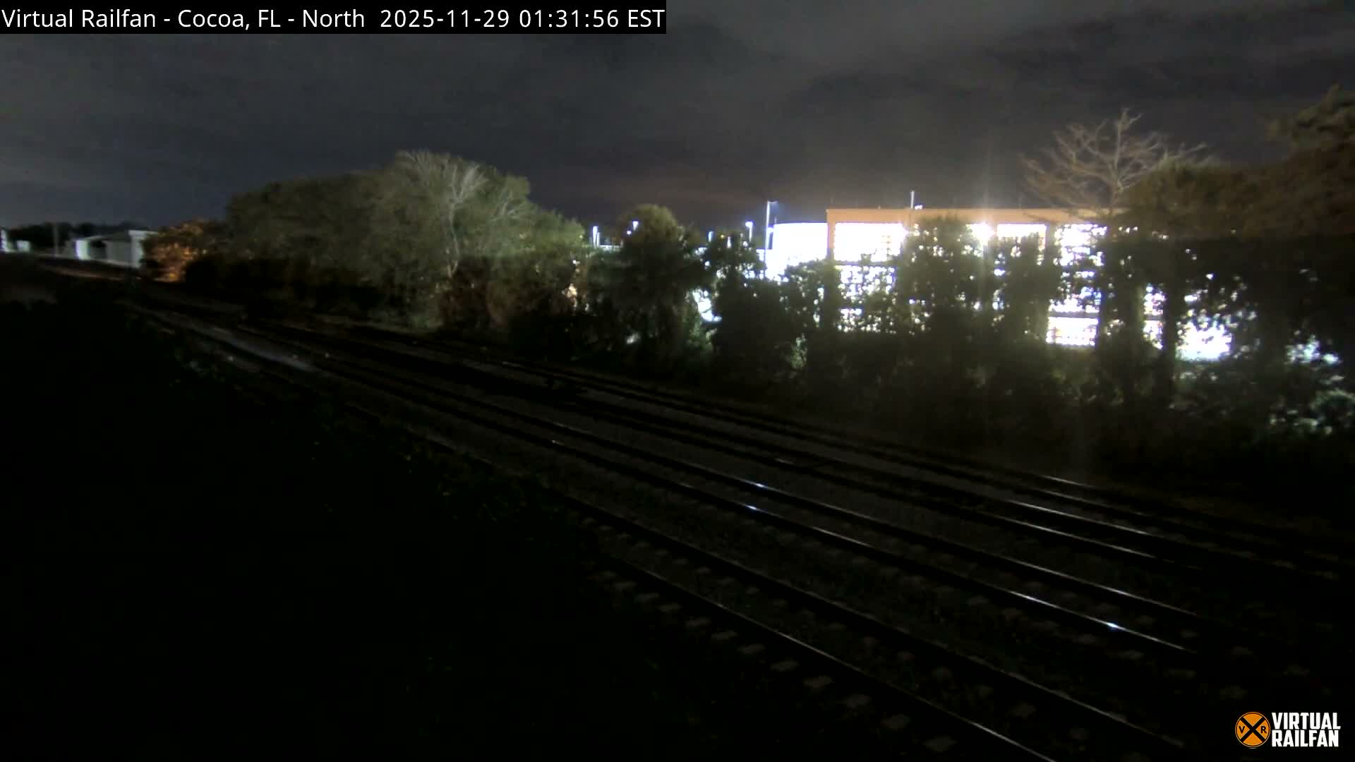Cocoa, Florida East Coast Railway Brightline Live Cam - Cocoa, Brevard, Florida, USA