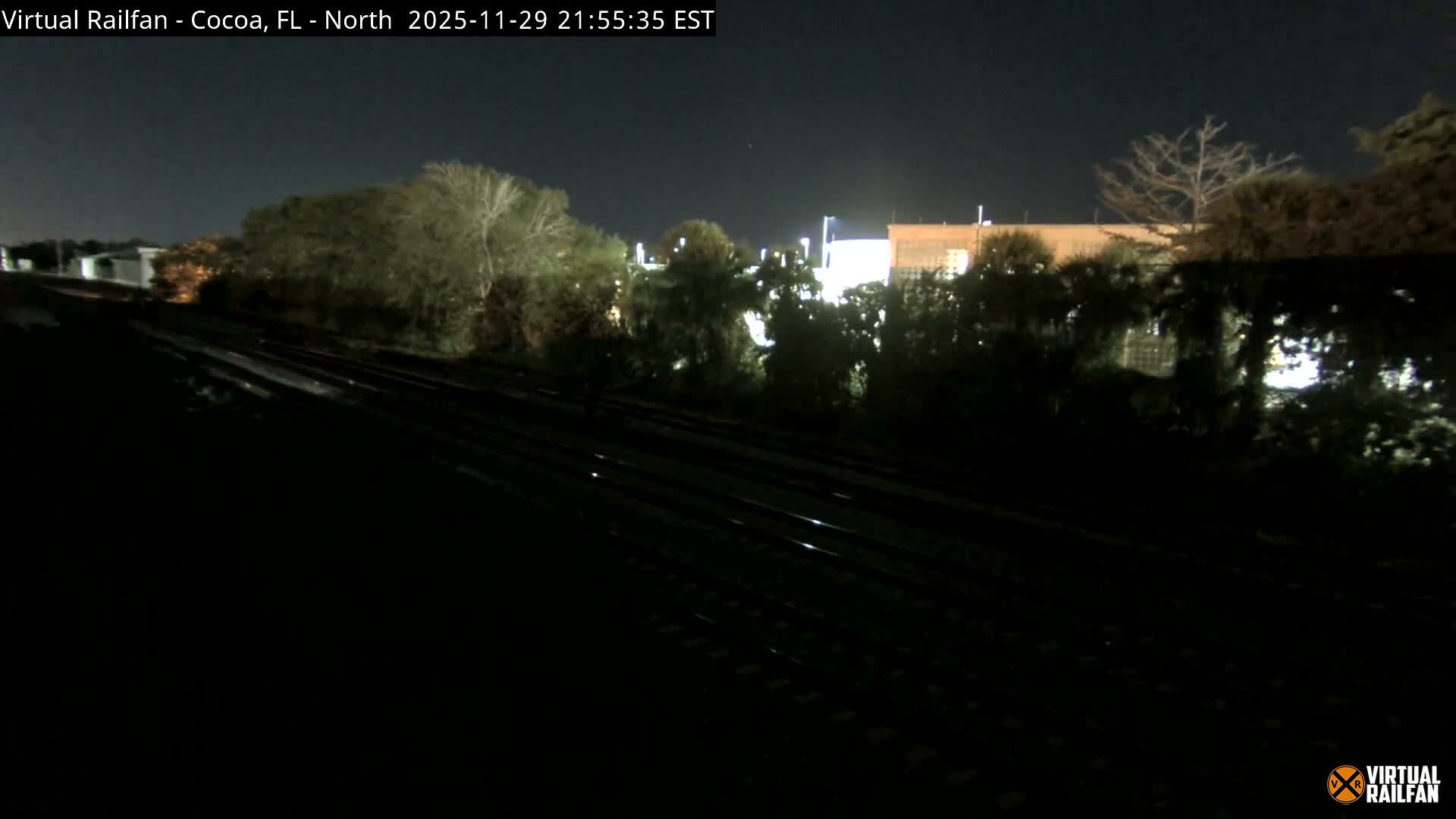 Cocoa, Florida East Coast Railway Brightline Live Cam - Cocoa, Brevard, Florida, USA