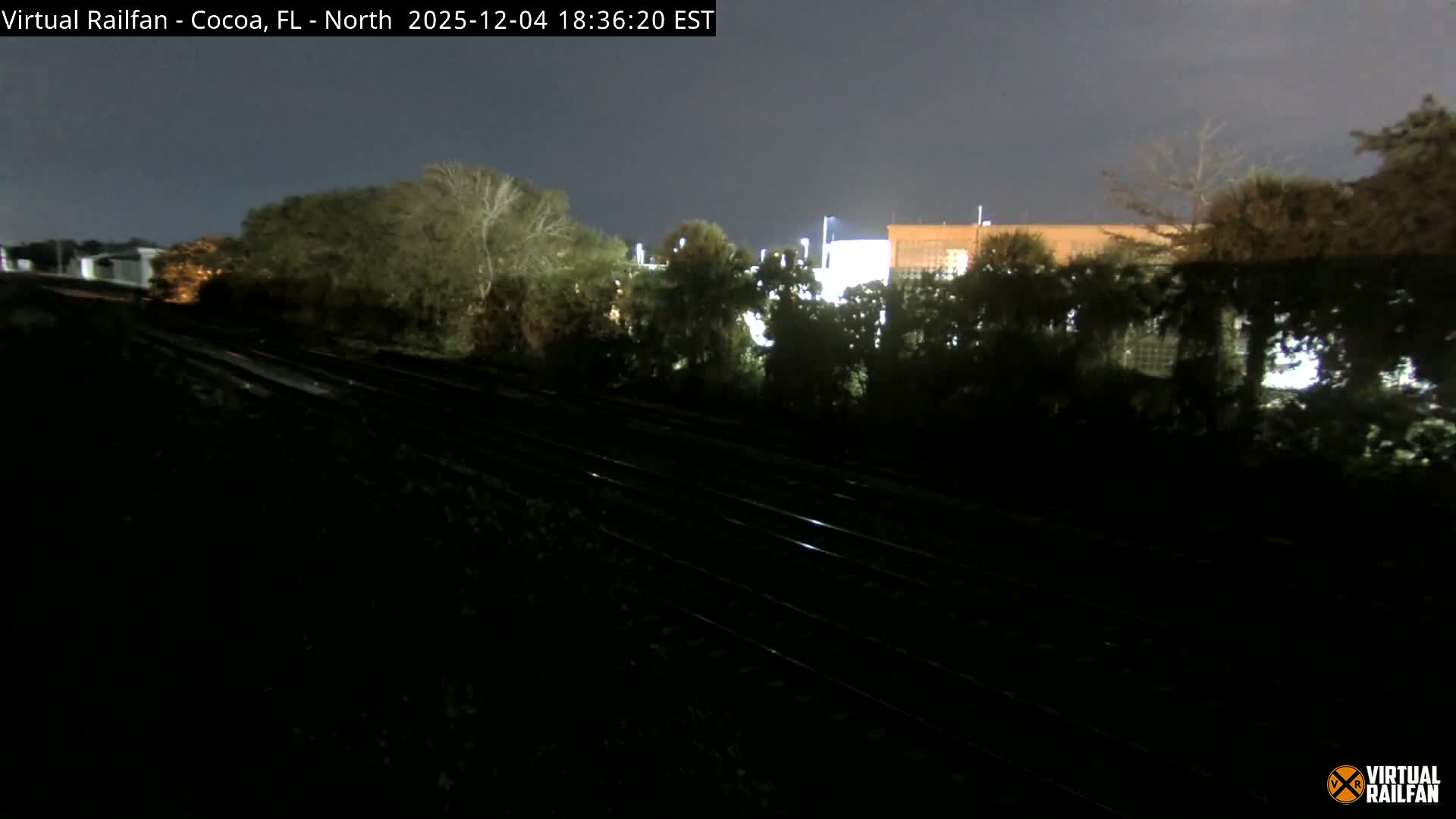Cocoa, Florida East Coast Railway Brightline Live Cam - Cocoa, Brevard, Florida, USA