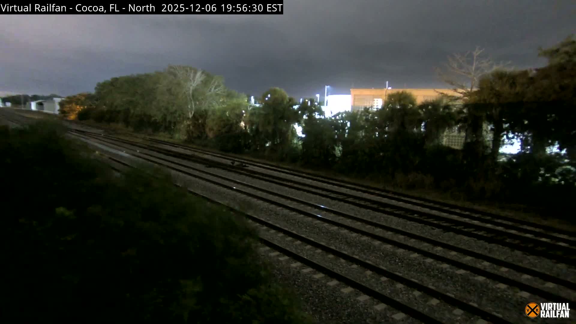 Cocoa, Florida East Coast Railway Brightline Live Cam - Cocoa, Brevard, Florida, USA