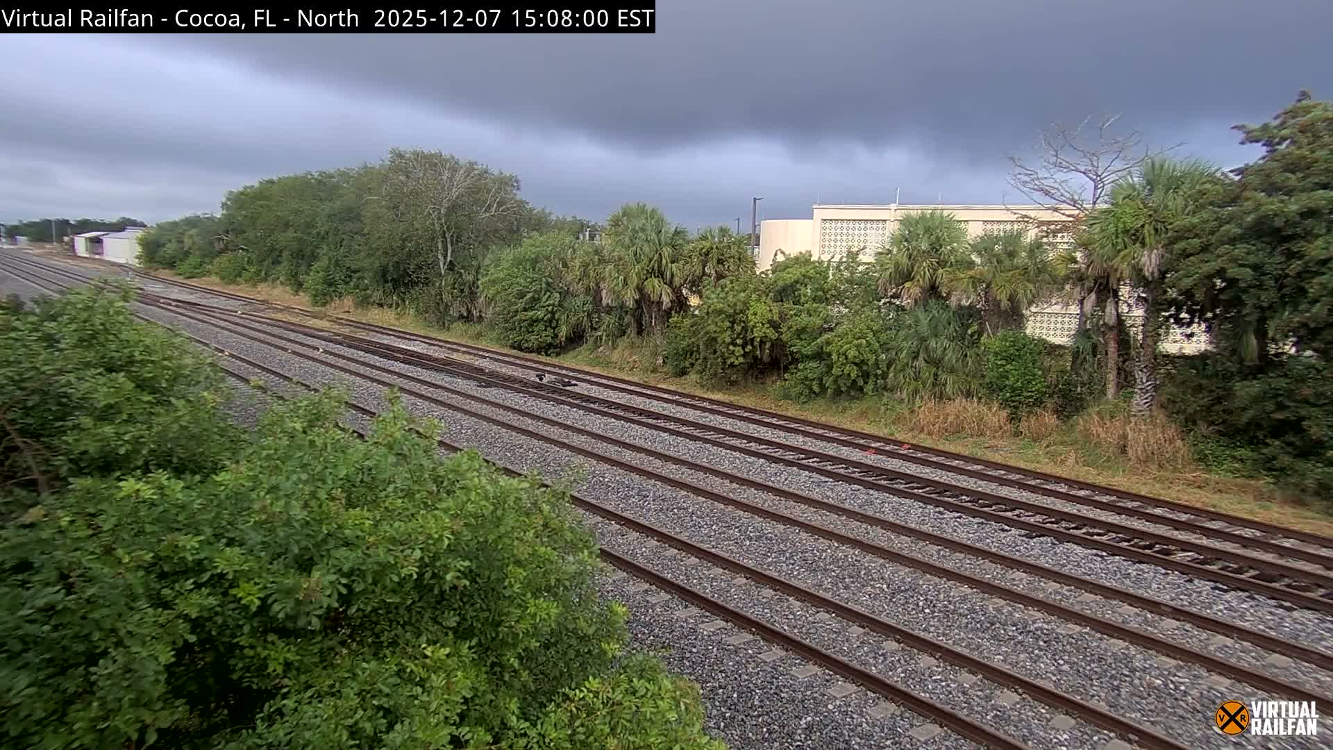 Cocoa, Florida East Coast Railway Brightline Live Cam - Cocoa, Brevard, Florida, USA