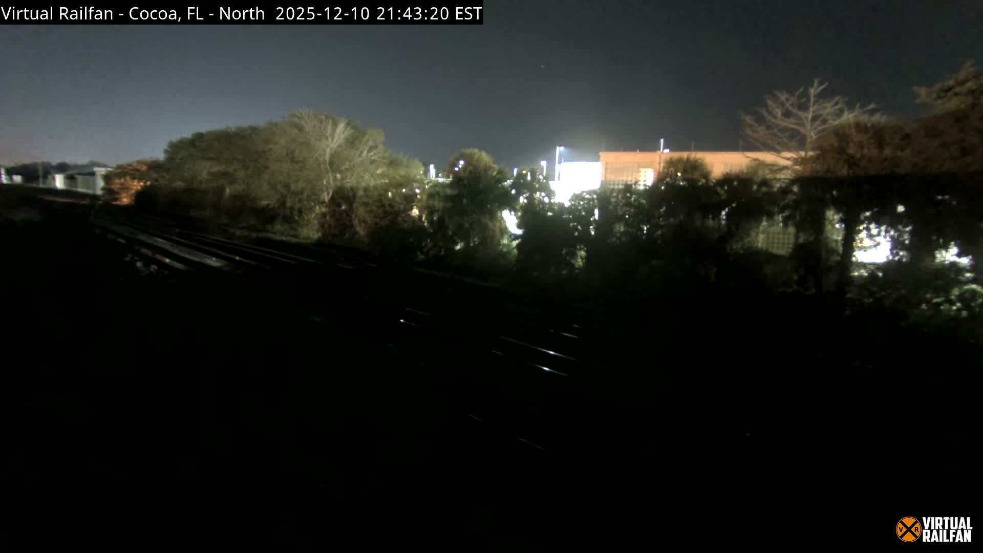 Cocoa, Florida East Coast Railway Brightline Live Cam - Cocoa, Brevard, Florida, USA
