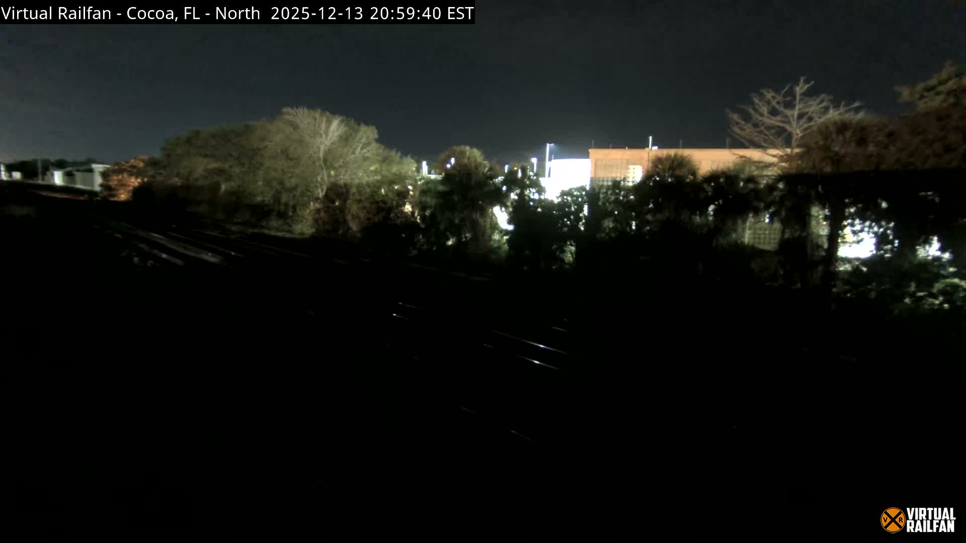 Cocoa, Florida East Coast Railway Brightline Live Cam - Cocoa, Brevard, Florida, USA