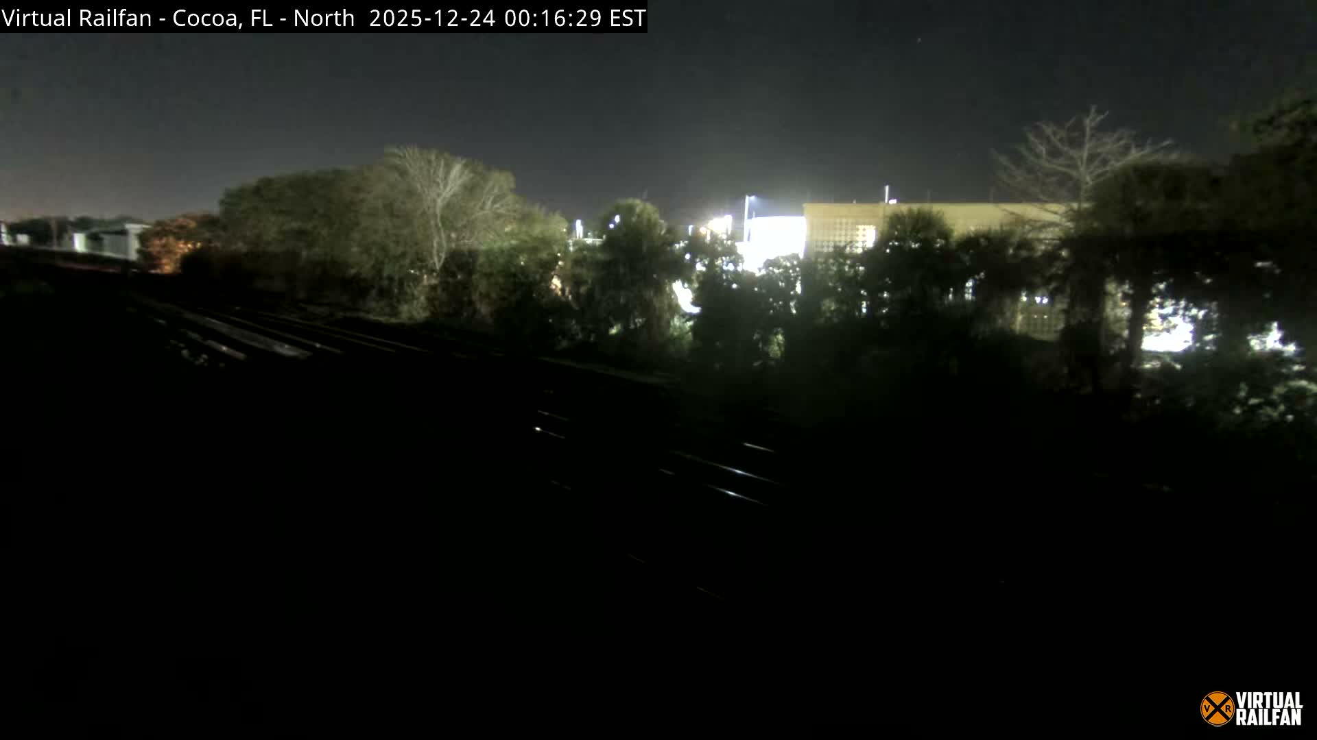 Cocoa, Florida East Coast Railway Brightline Live Cam - Cocoa, Brevard, Florida, USA