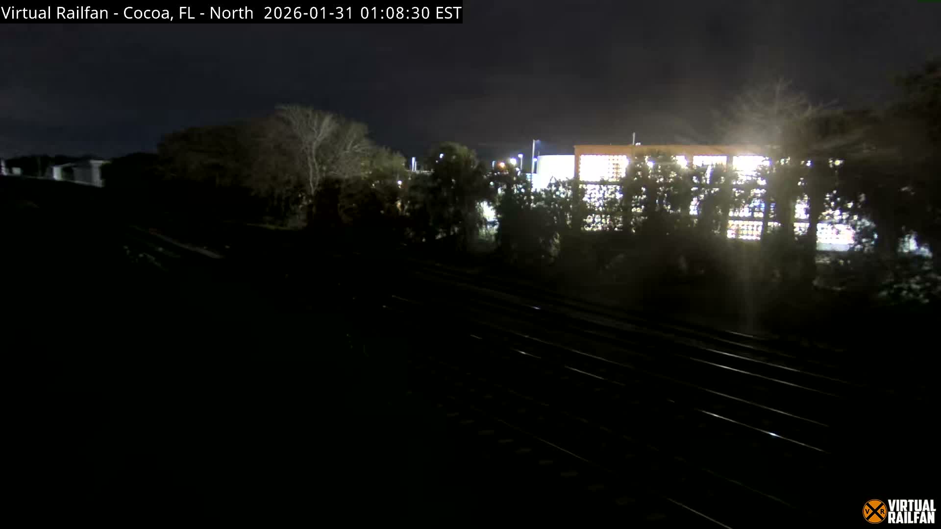 Cocoa, Florida East Coast Railway Brightline Live Cam - Cocoa, Brevard, Florida, USA