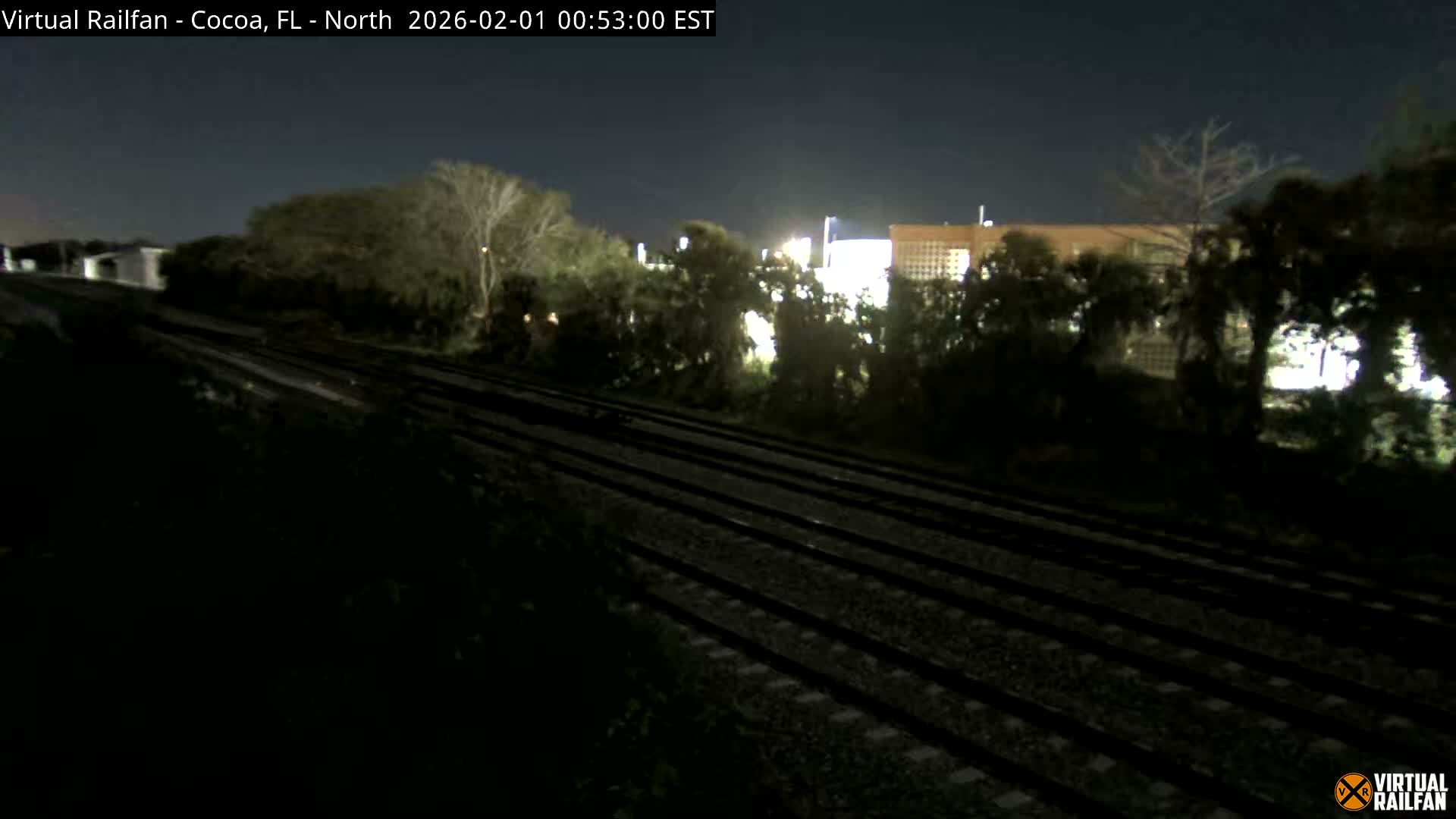 Cocoa, Florida East Coast Railway Brightline Live Cam - Cocoa, Brevard, Florida, USA