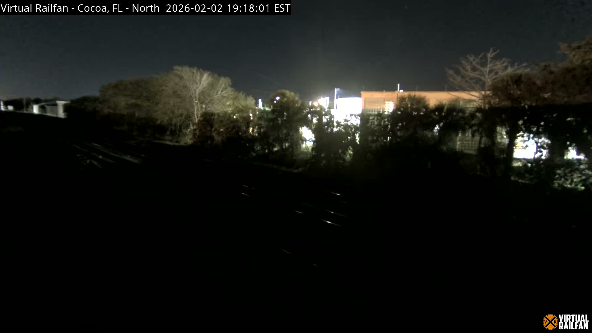 Cocoa, Florida East Coast Railway Brightline Live Cam - Cocoa, Brevard, Florida, USA