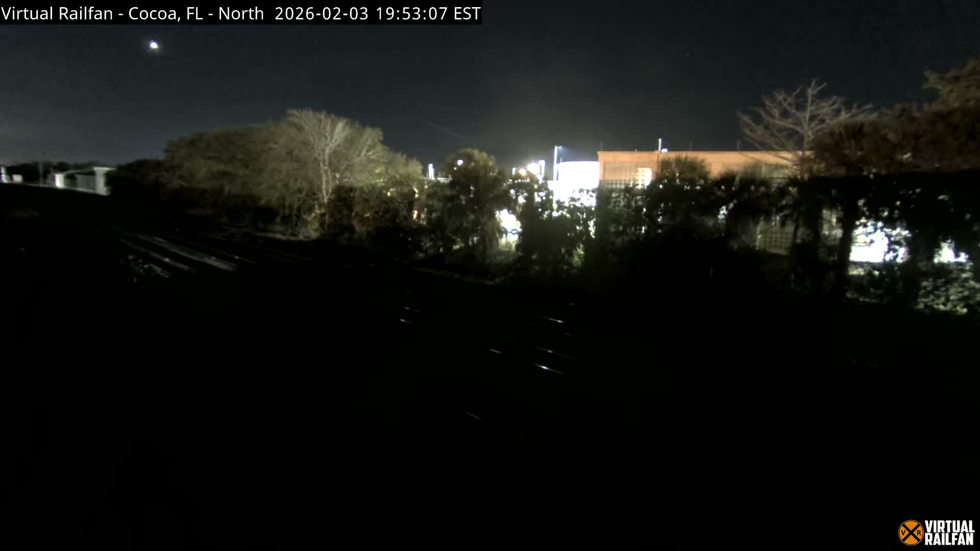 Cocoa, Florida East Coast Railway Brightline Live Cam - Cocoa, Brevard, Florida, USA