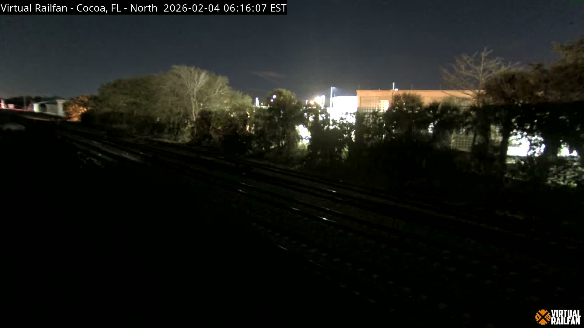 Cocoa, Florida East Coast Railway Brightline Live Cam - Cocoa, Brevard, Florida, USA