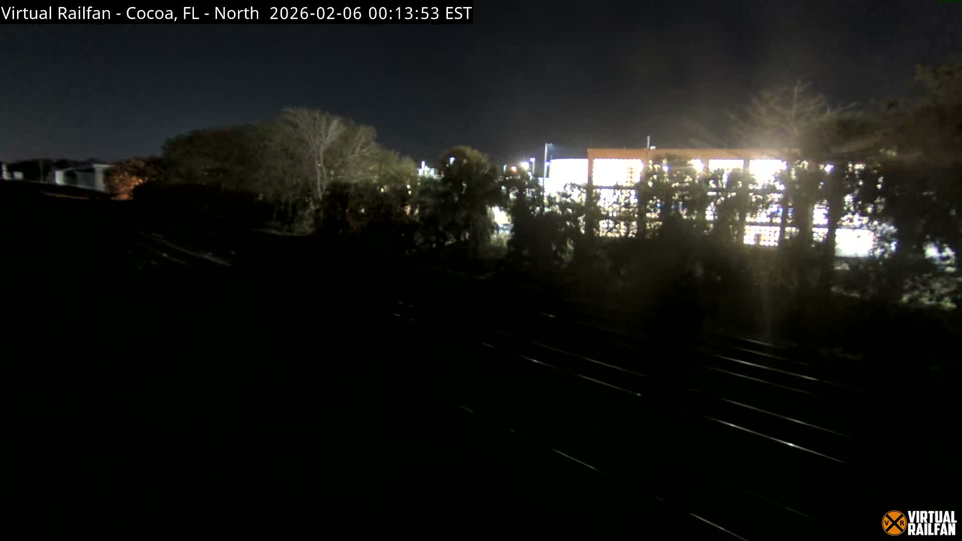 Cocoa, Florida East Coast Railway Brightline Live Cam - Cocoa, Brevard, Florida, USA