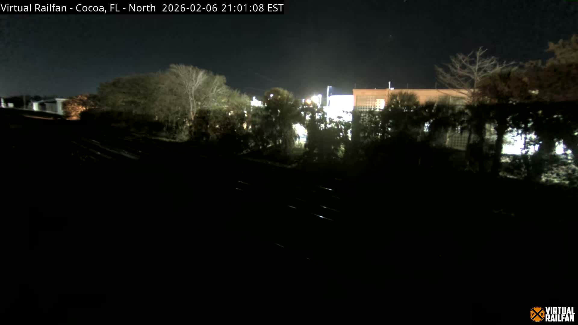 Cocoa, Florida East Coast Railway Brightline Live Cam - Cocoa, Brevard, Florida, USA