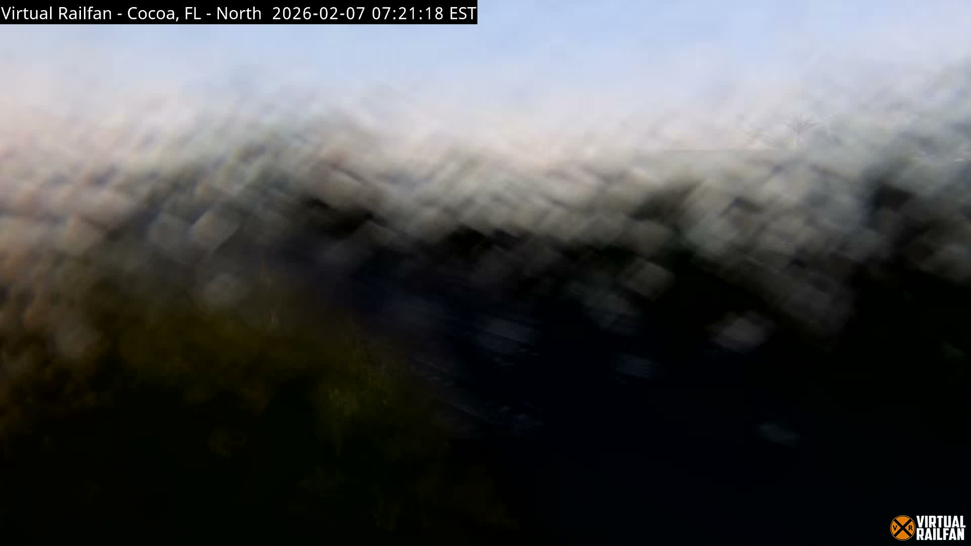 Cocoa, Florida East Coast Railway Brightline Live Cam - Cocoa, Brevard, Florida, USA